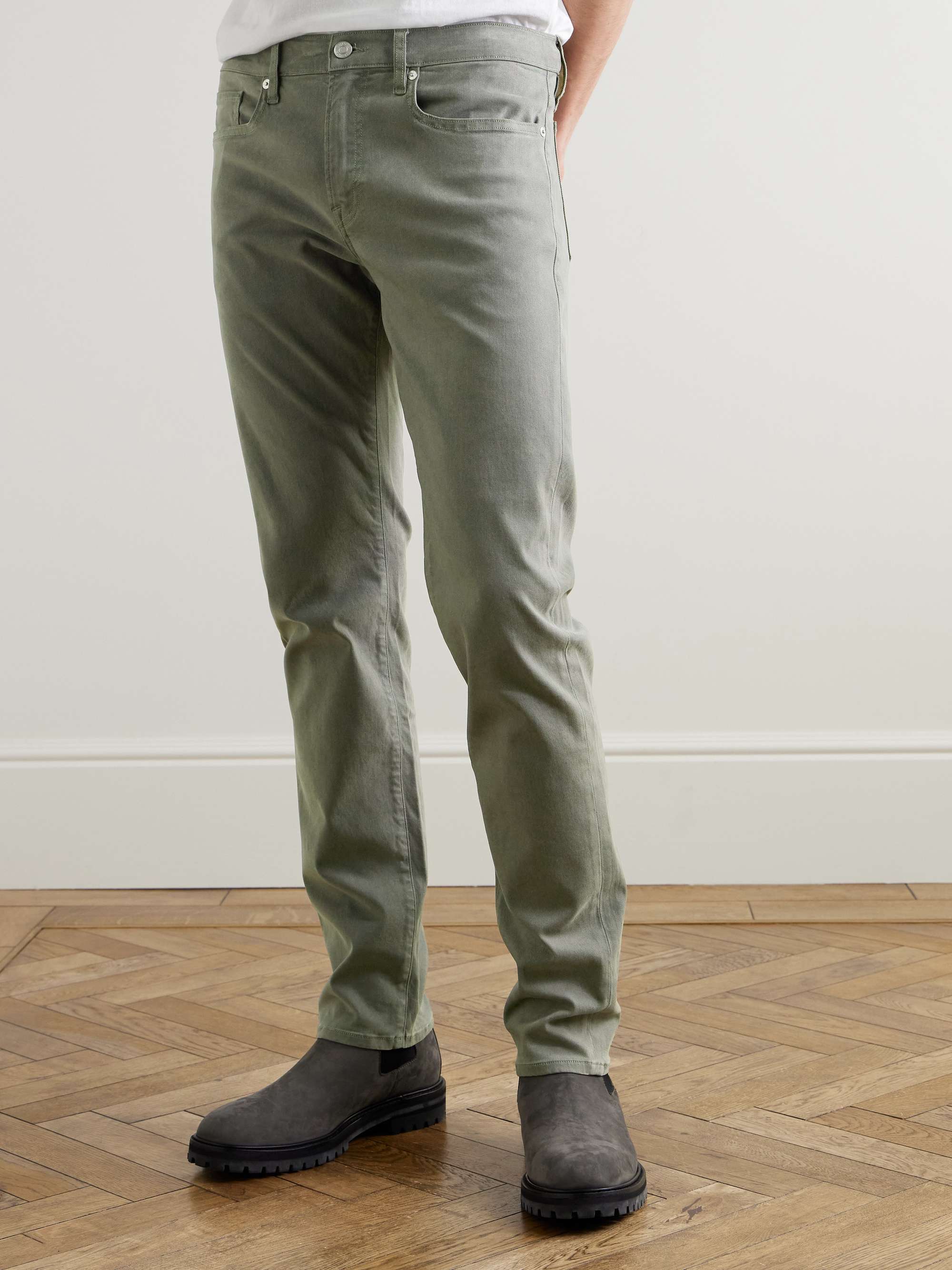 FRAME Pantaloni slim-fit in misto lyocell stretch L’Homme