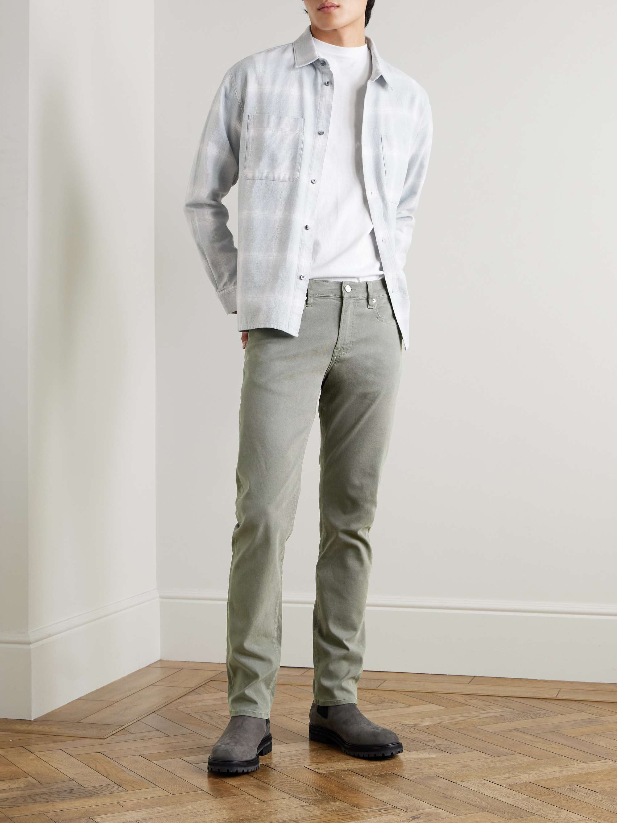 FRAME Pantaloni slim-fit in misto lyocell stretch L’Homme