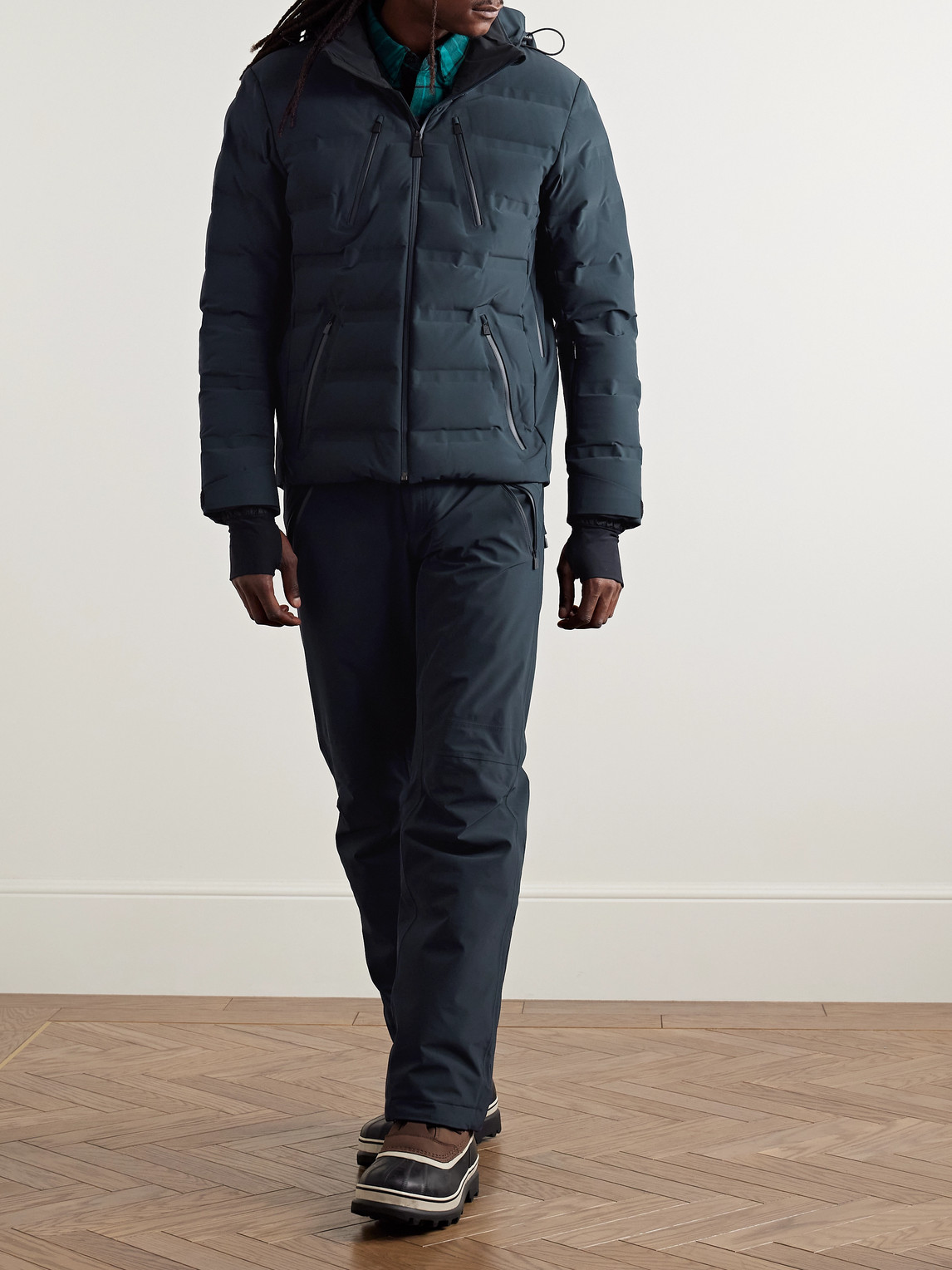 Nuke Suit Quilted Hooded Down Ski Jacket — 2
