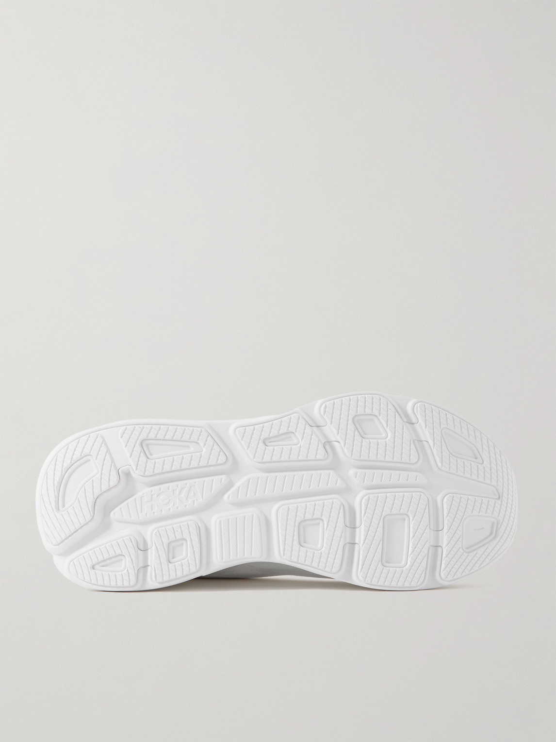 Hoka M Bondi 9 Synthetic Fabric Sneakers In White