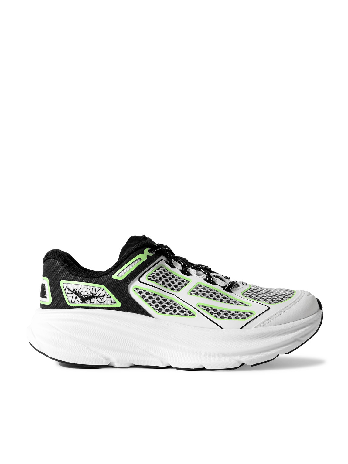 Clifton One9 Rubber-Trimmed Mesh Sneakers