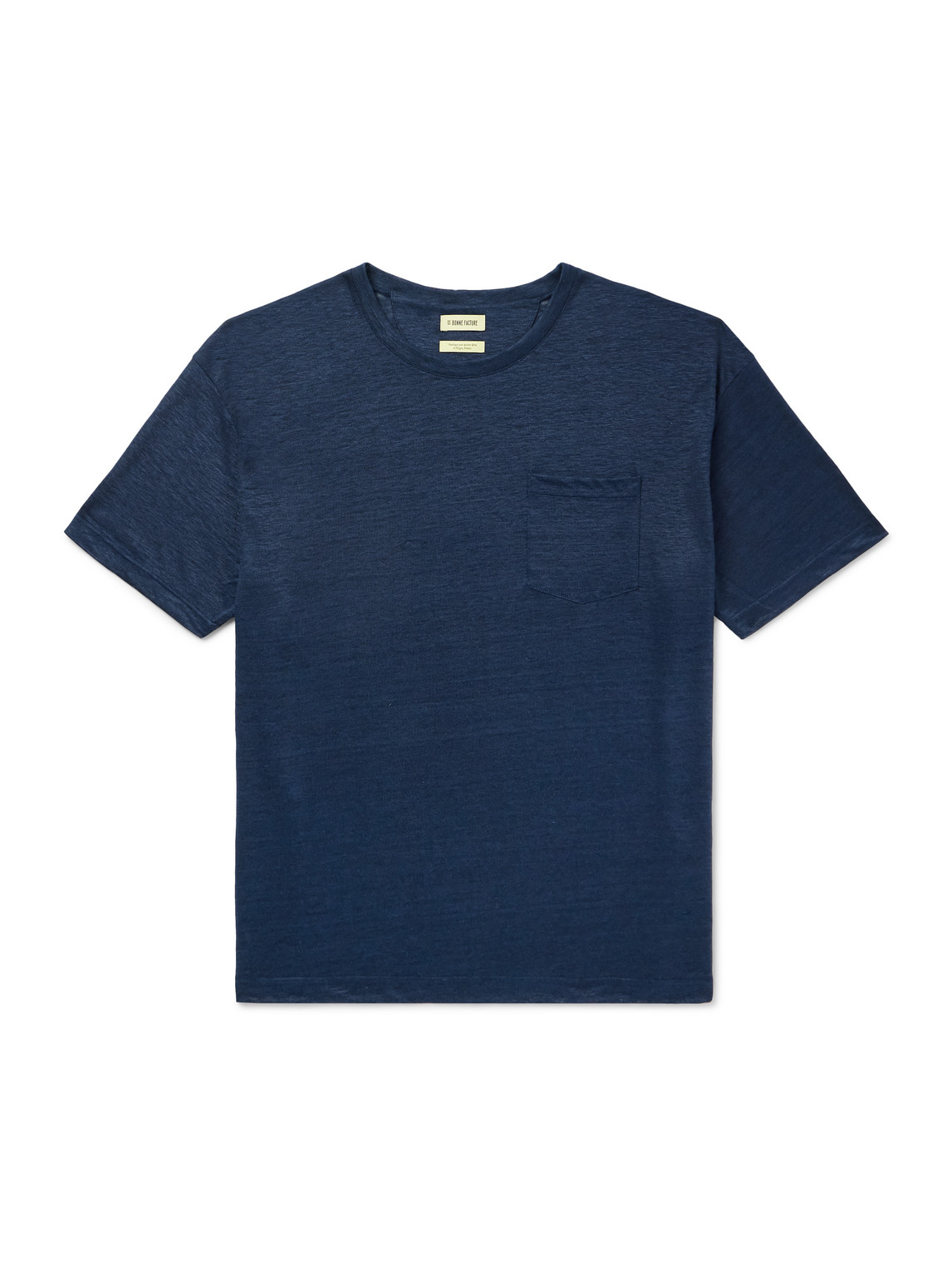 Linen-Jersey T-Shirt