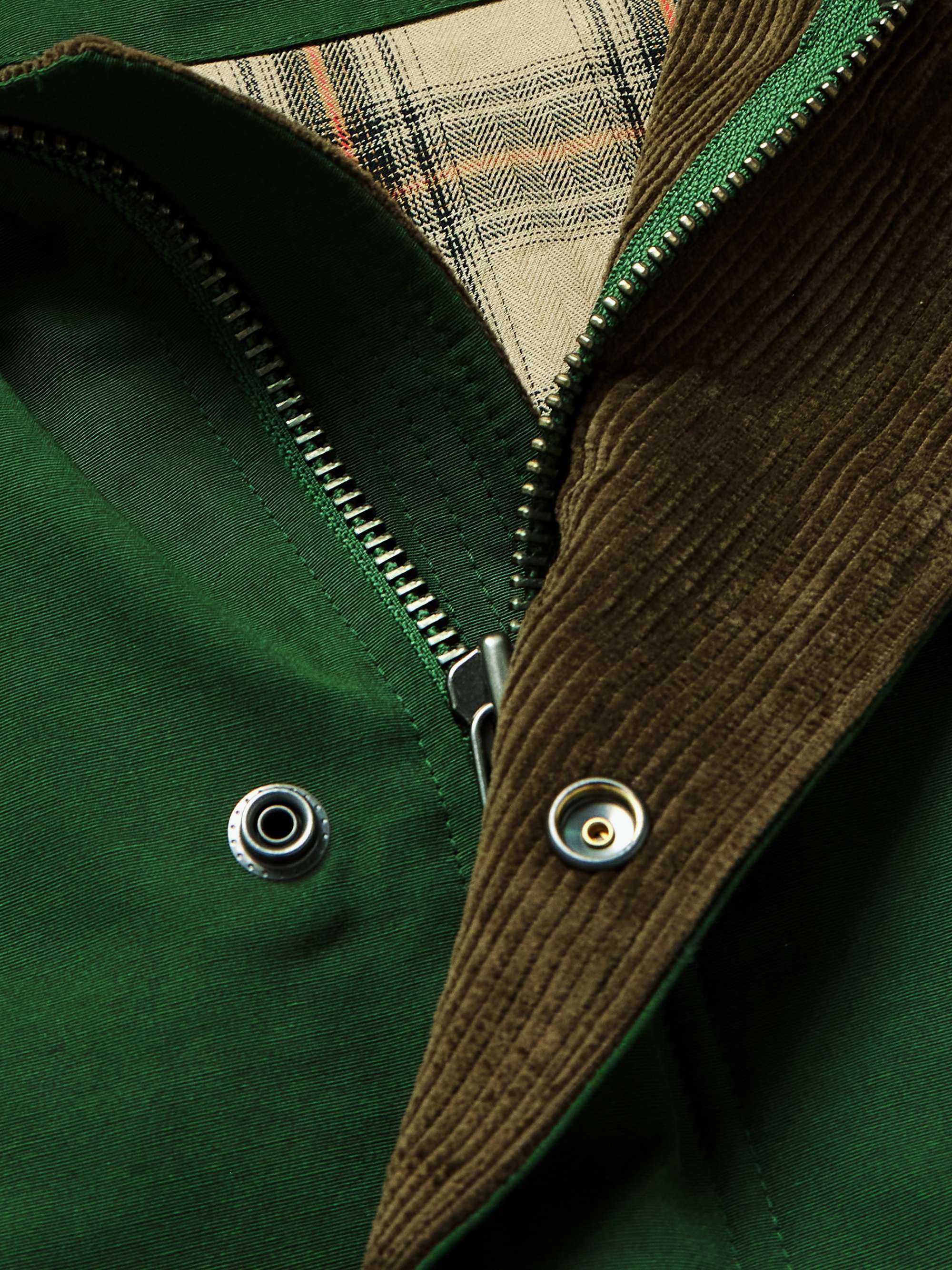 FRIZMWORKS Corduroy-Trimmed Cotton-Blend Jacket for Men | MR