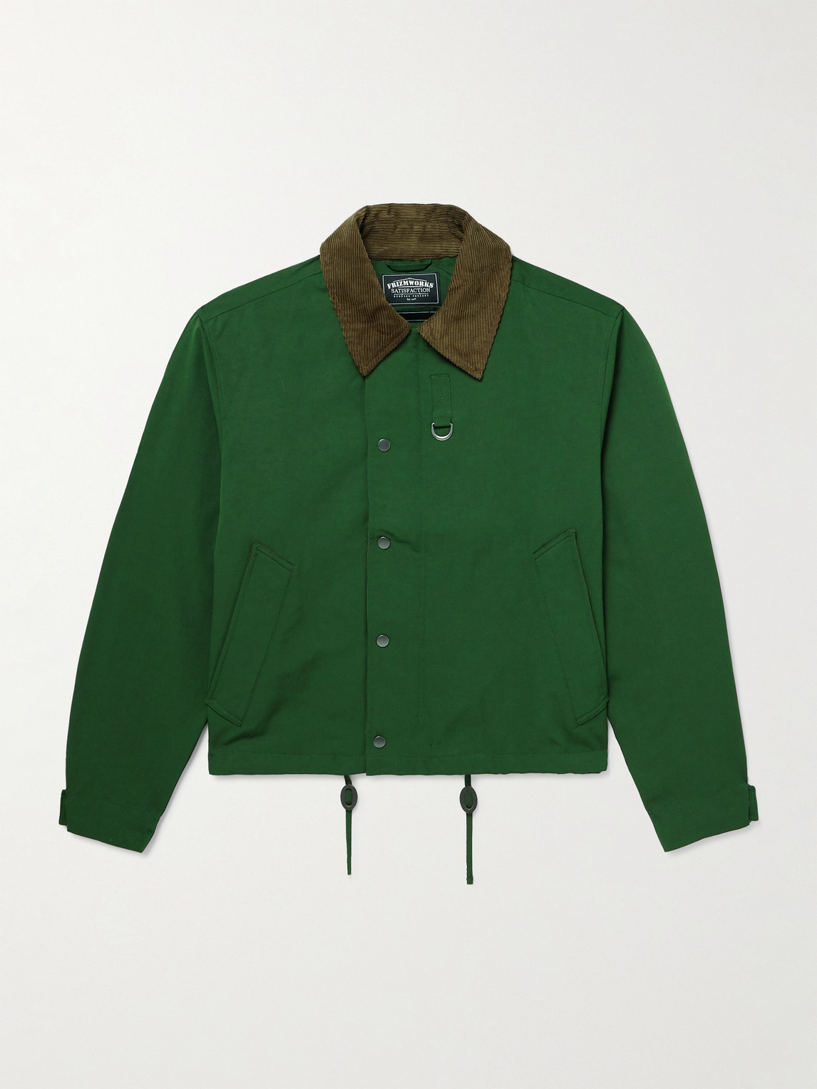 FrizmWORKS Corduroy-Trimmed Cotton-Blend Jacket - Men