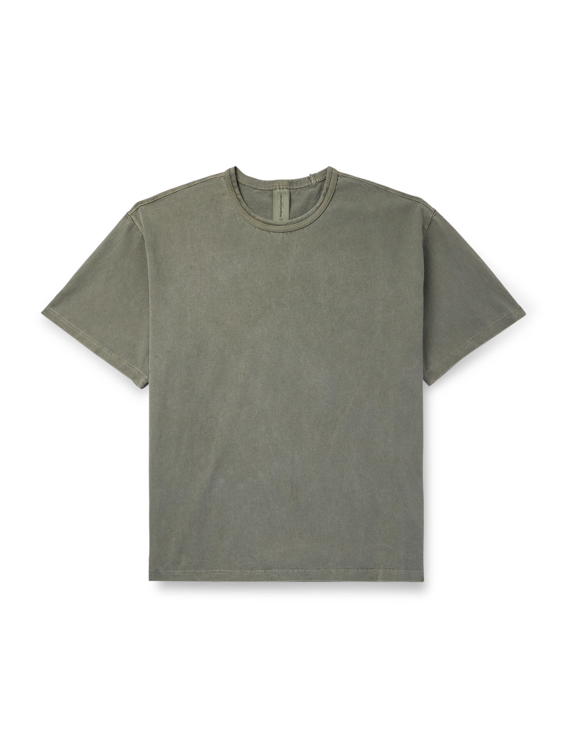 Garment-Dyed Cotton-Jersey T-Shirt