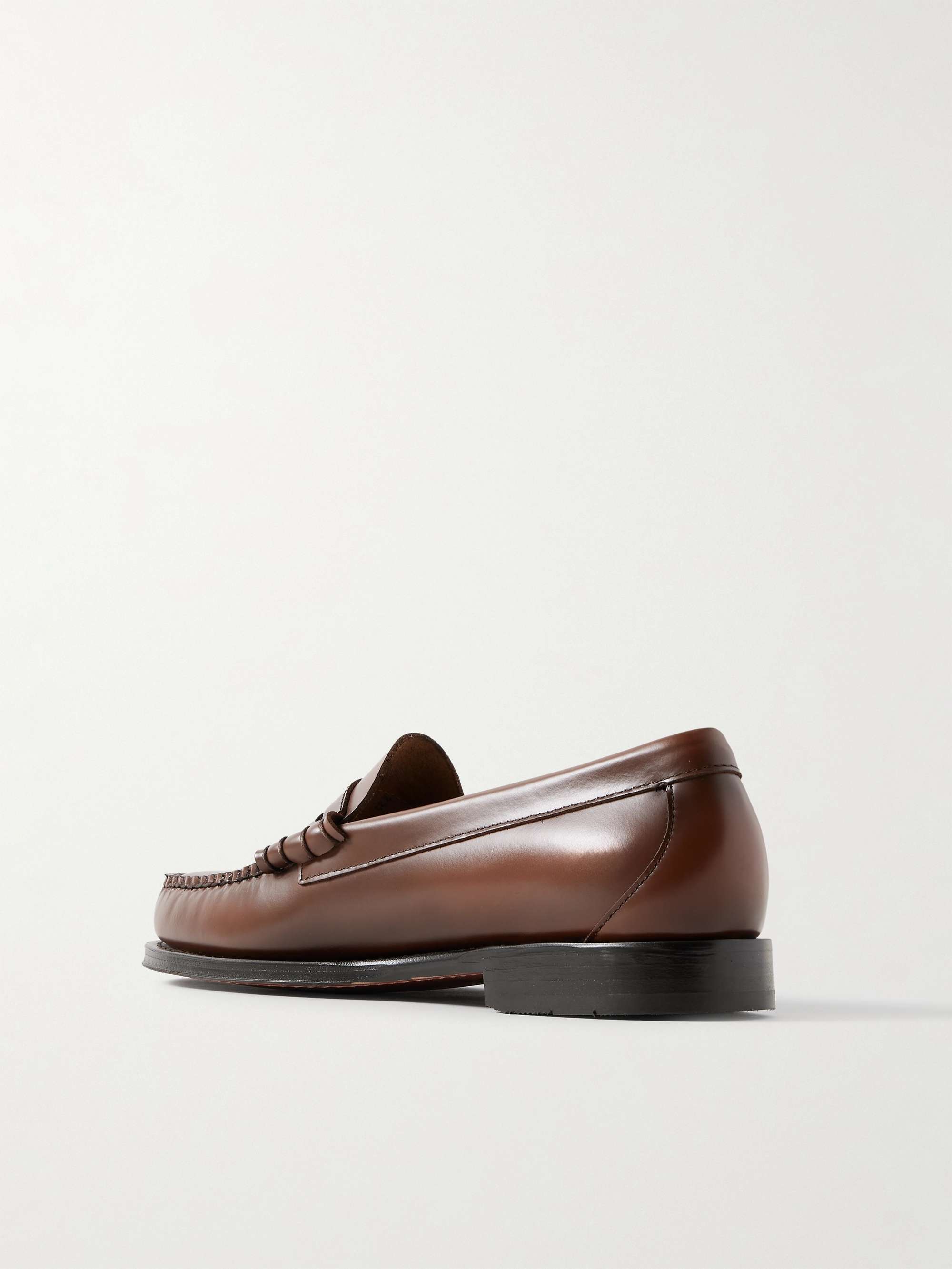G.H. BASS Weejuns Heritage Larson Leather Penny Loafers