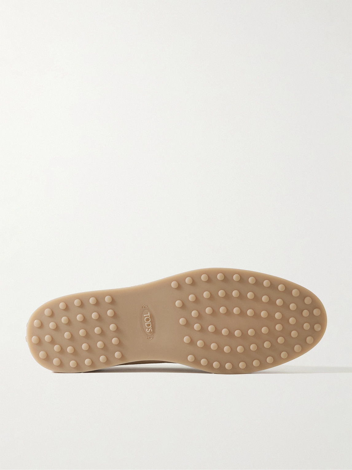 Tod's Suede Loafers In Neutrals