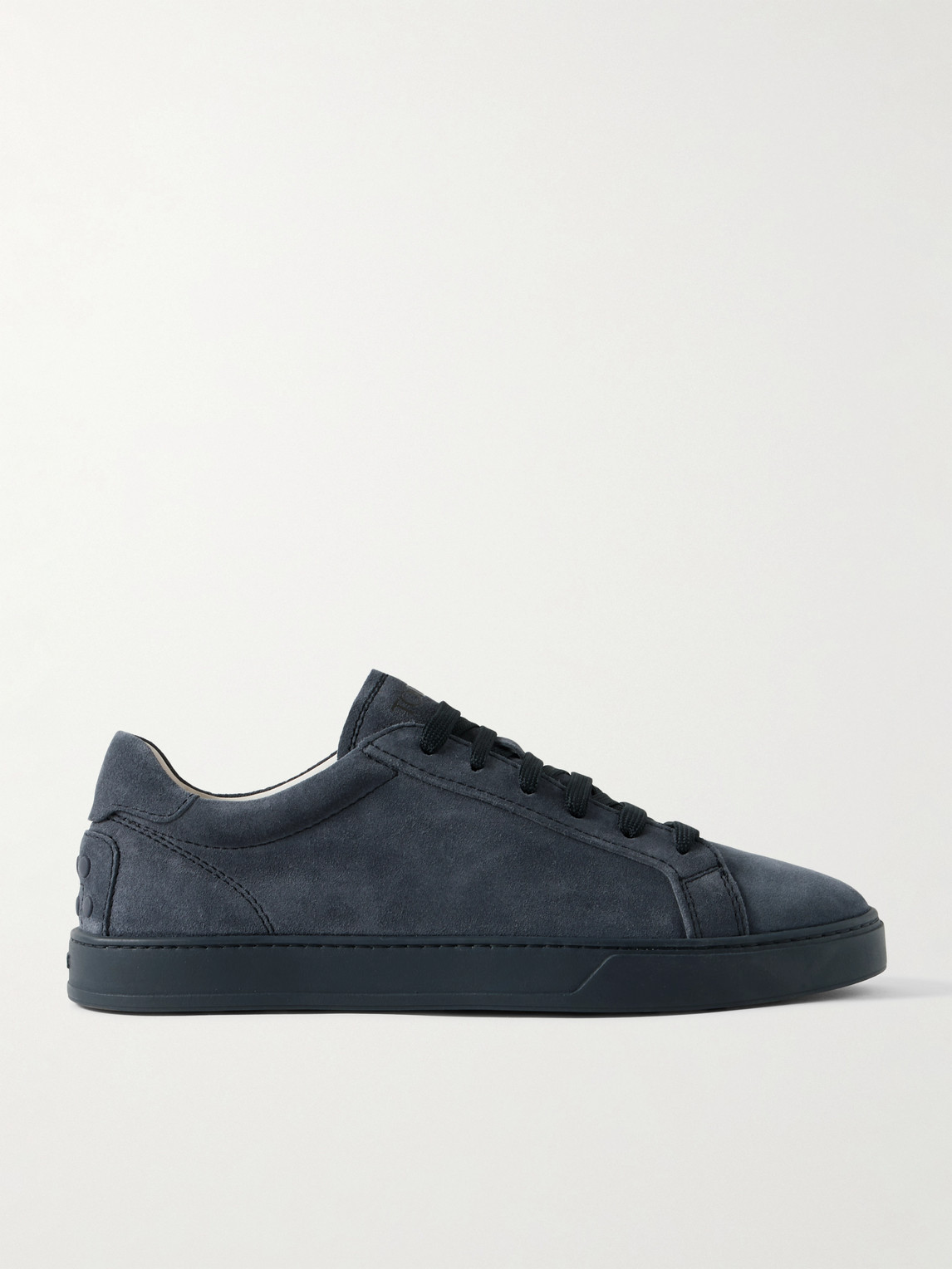 Tod's Allacciata Cassetta Rubber-Trimmed Suede Sneakers - Men