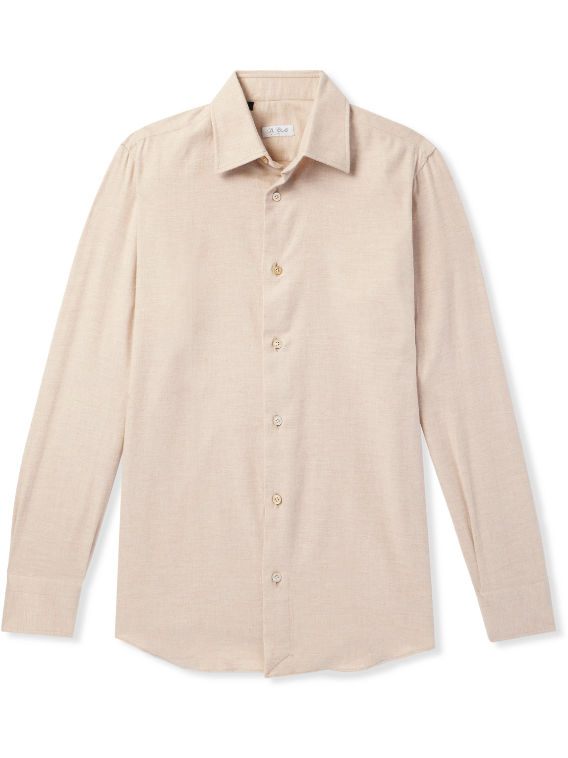 Brushed Virgin Wool-Twill Shirt