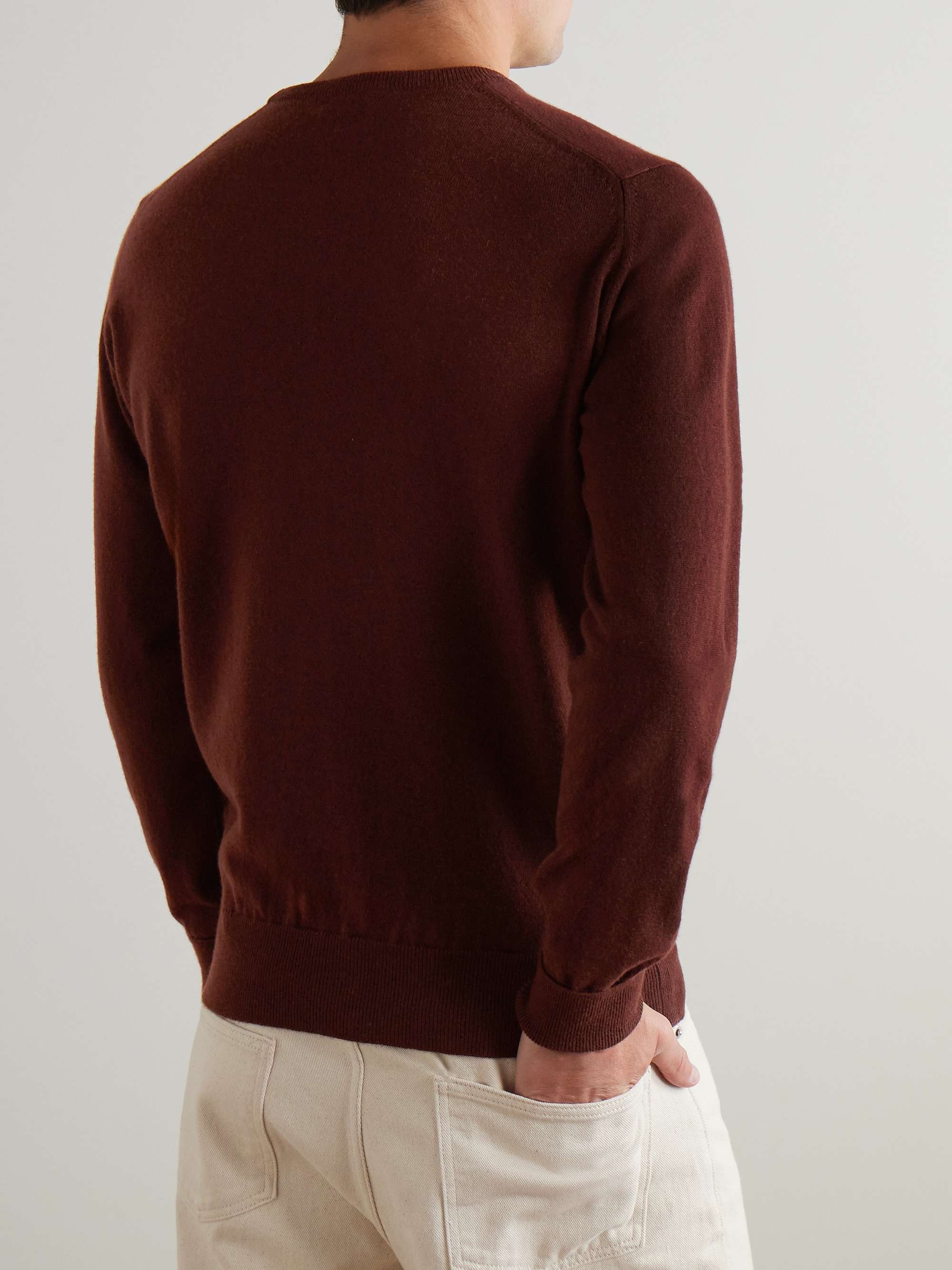 WILLIAM LOCKIE Oxton Cashmere Sweater