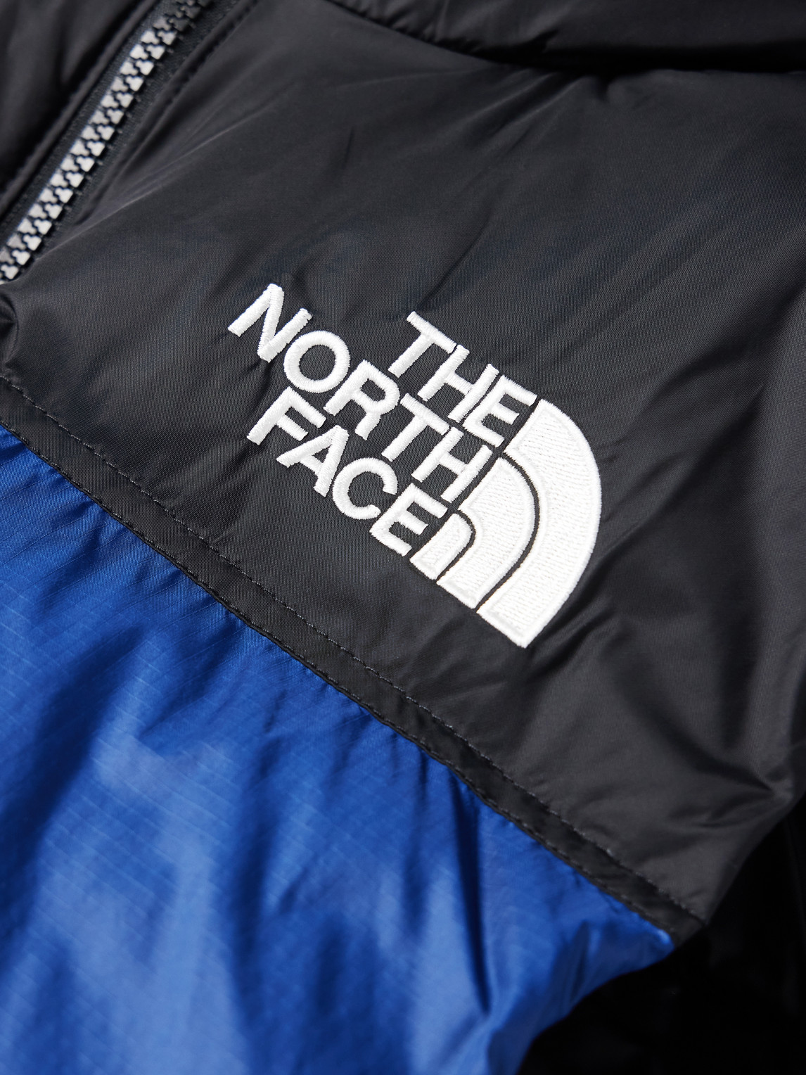 THE NORTH FACE 1996 RETRO NUPTSE QUILTED RECYCLED-RIPSTOP AND SHELL HOODED DOWN GILET