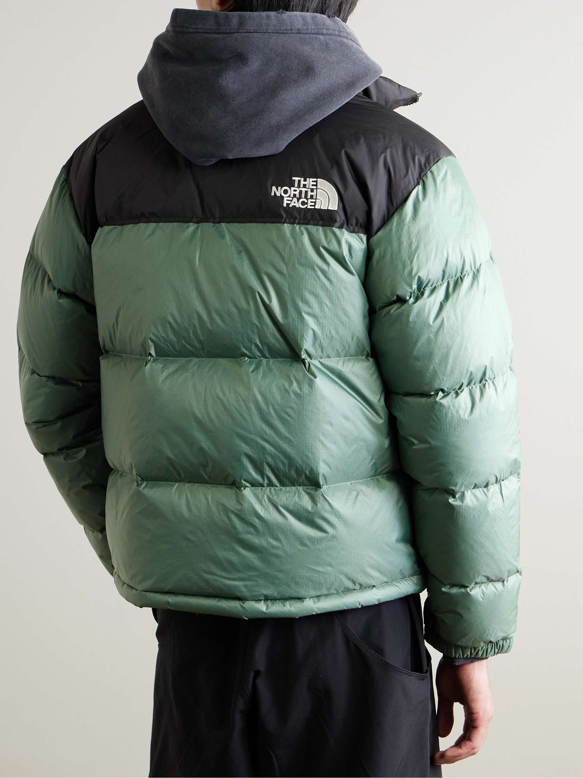 THE NORTH FACE 1996 Retro Nuptse Floral-Print Quilted DWR-Coated Shell Down Jacket