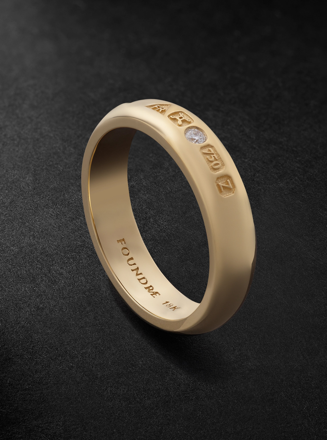 Foundrae 18-karat Gold Diamond Ring
