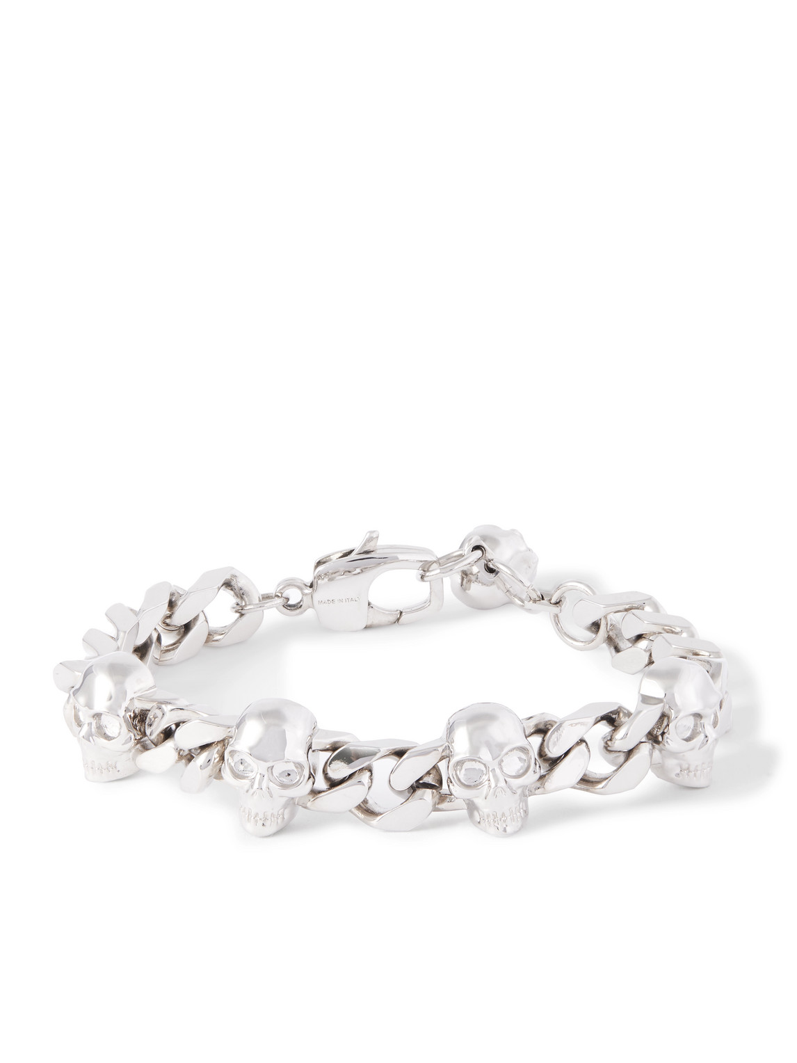 Alexander Mcqueen Silver-tone Chain Bracelet