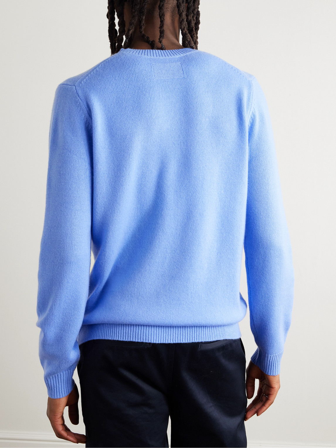 Guest In Residence All Day Cashmere Sweater In Blue