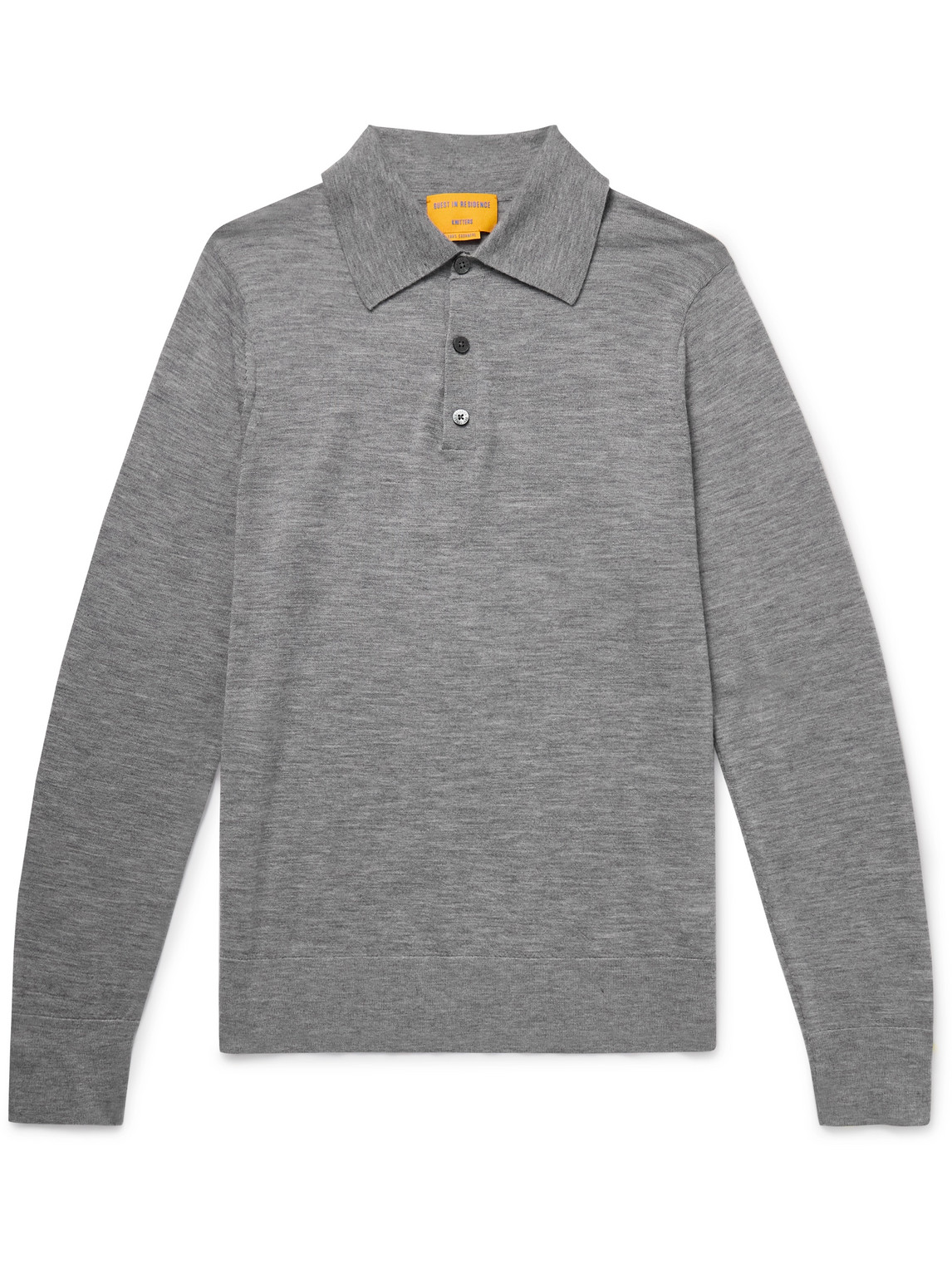 Airy Cashmere Polo Shirt
