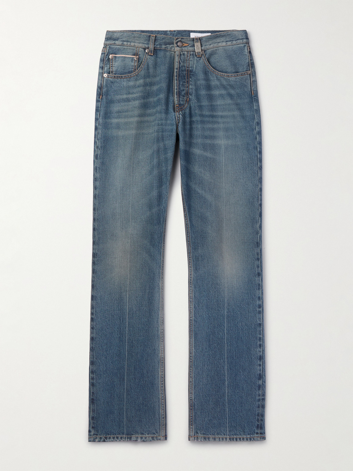Alexander Mcqueen Straight-leg Jeans In Blue