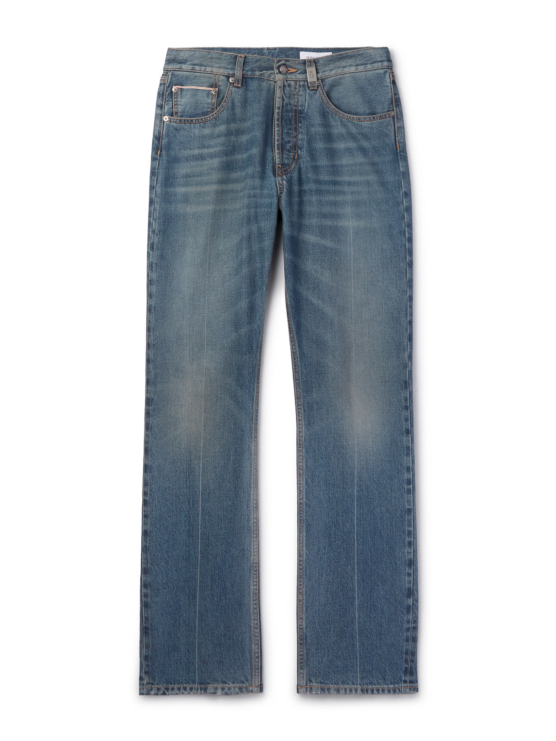 Alexander Mcqueen Straight-leg Jeans In Blue