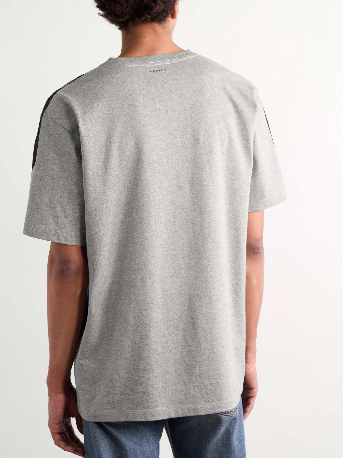 Alexander Mcqueen Skull T-shirt In Black