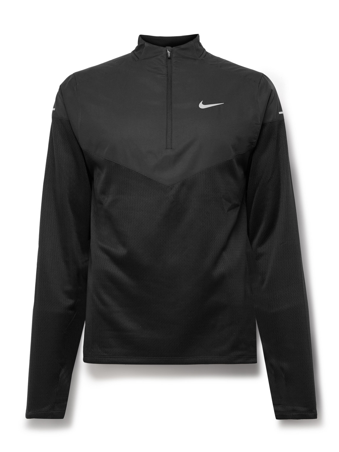 Element Sphere Slim-Fit Logo-Print Therma-FIT Half-Zip Top