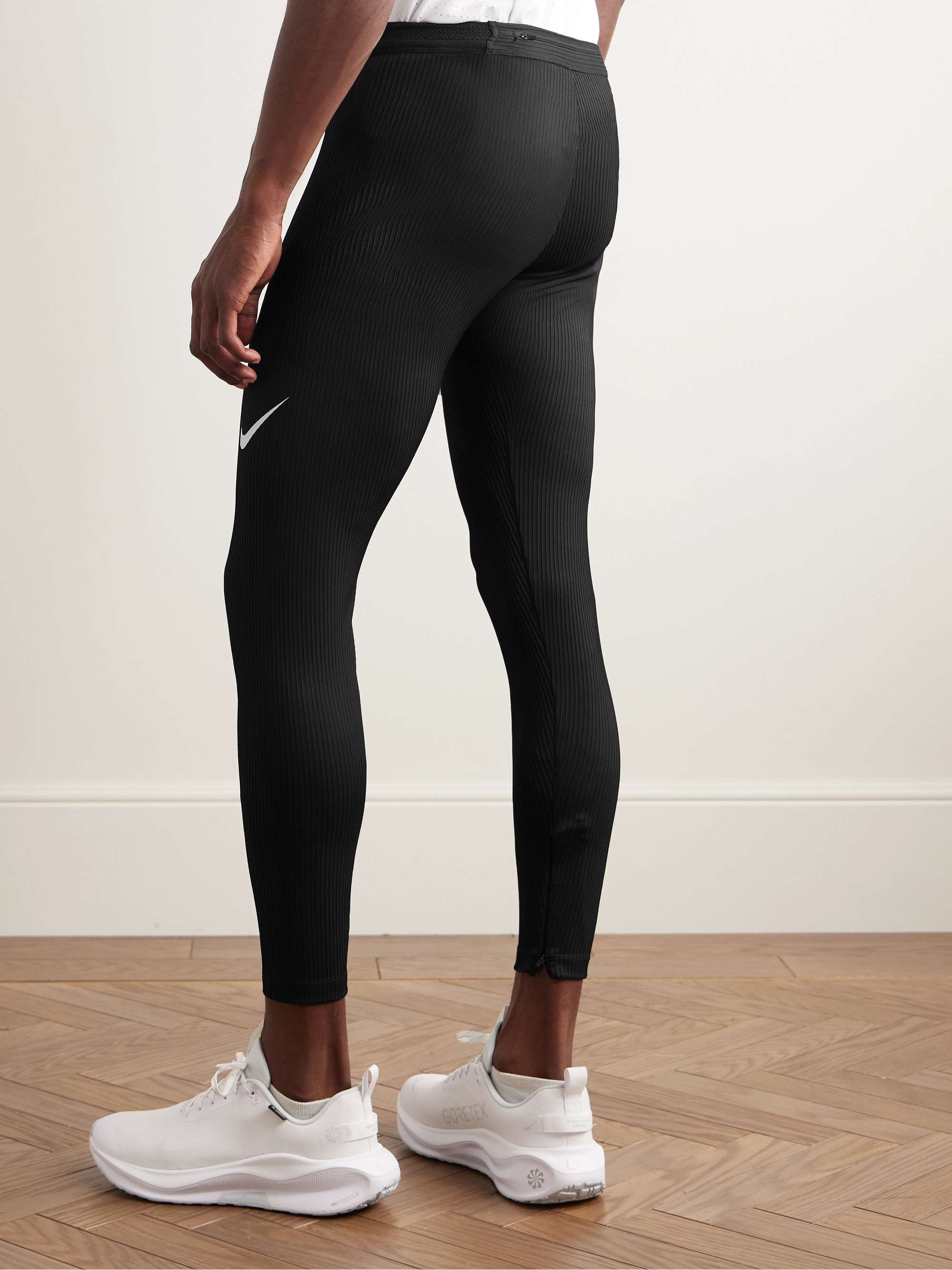 NIKE RUNNING Aeroswift Ribbed Dri-FIT ADV Tights for Men