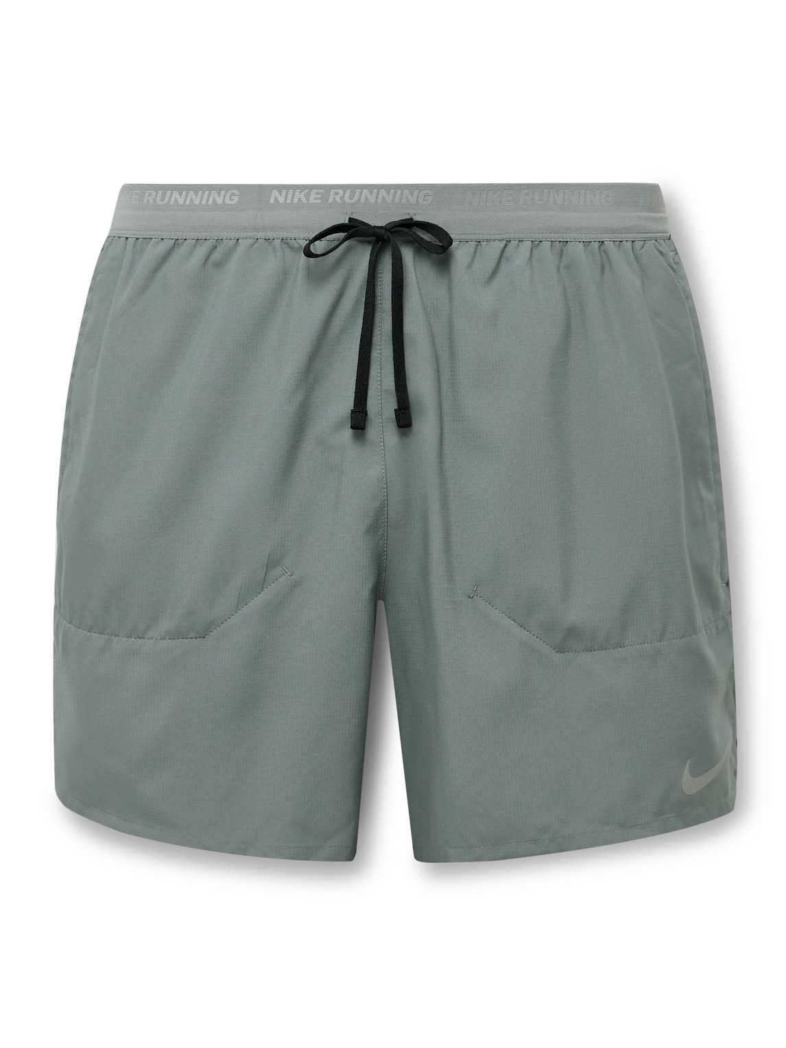 Stride 2-in-1 Slim-Fit Mesh-Panelled Dri-FIT Ripstop Drawstring Shorts