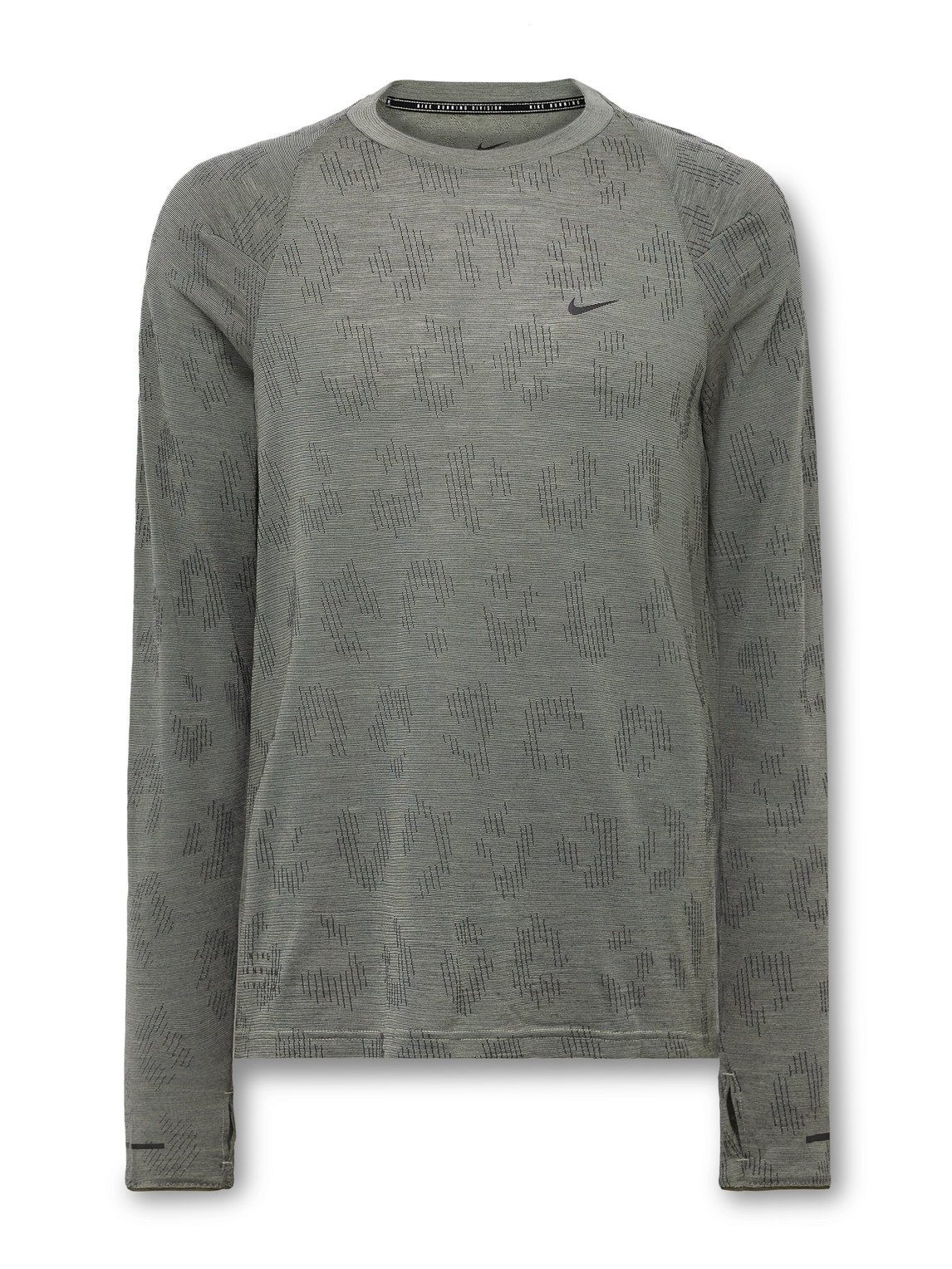 Run Division Logo-Print Therma-FIT ADV T-Shirt