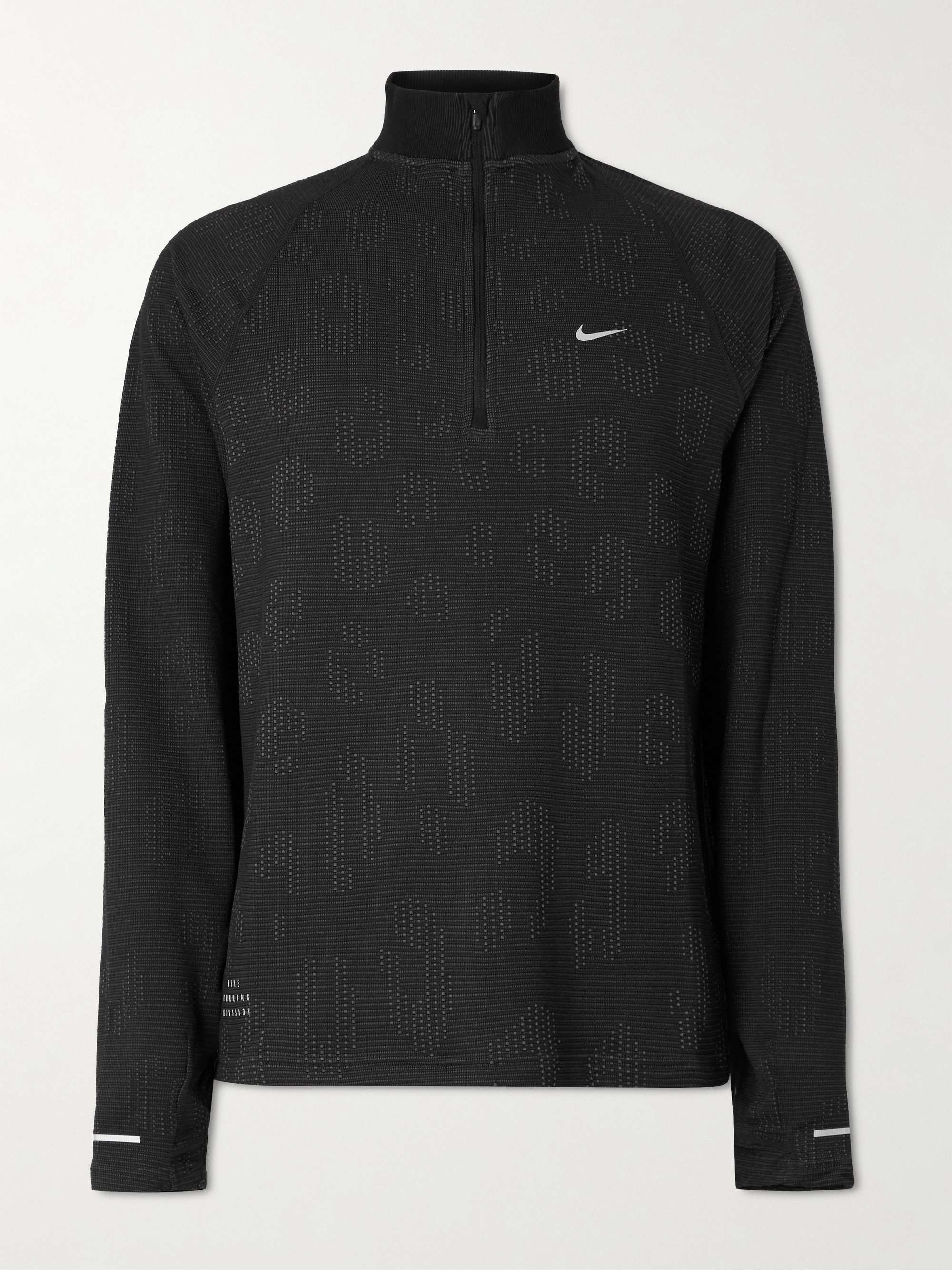 未使用 メンズMサイズ NIKE RUN DIVISION 1/2トップスナイキ