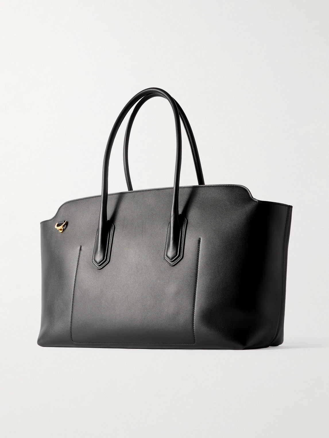 Tom Ford Alexander East West Leather Tote Bag In Black