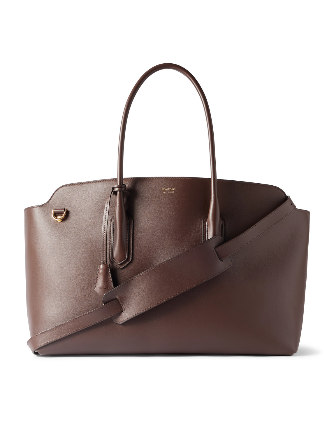 TOM FORD ALEXANDER EAST WEST LEATHER TOTE BAG