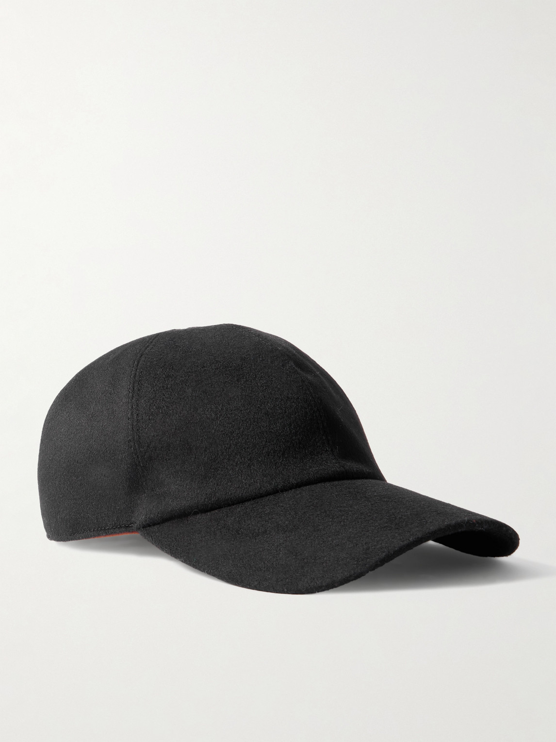 Loro Piana Ivy Cashmere Baseball Cap In Black