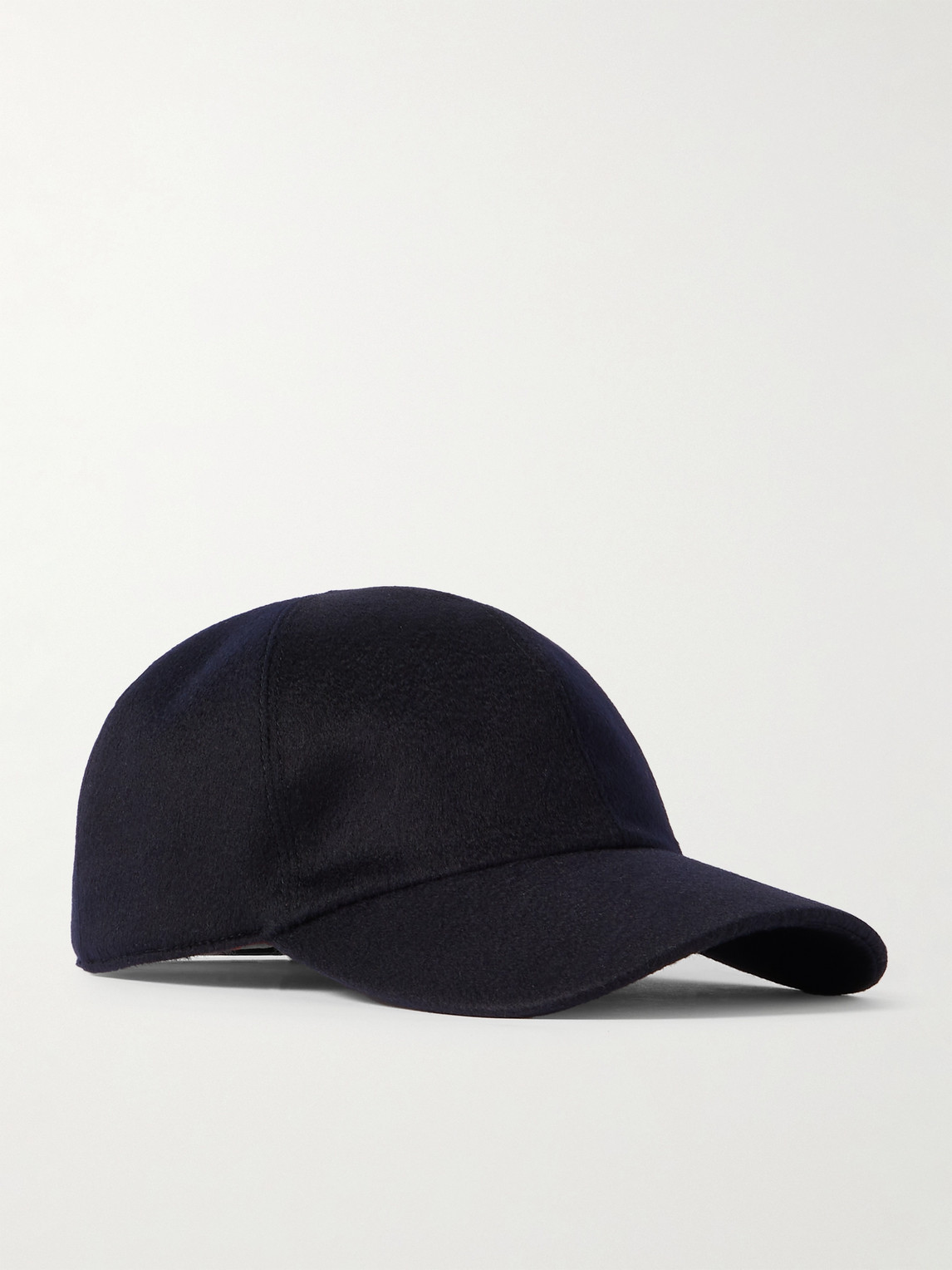 Loro Piana Ivy Cashmere Baseball Cap In Blue