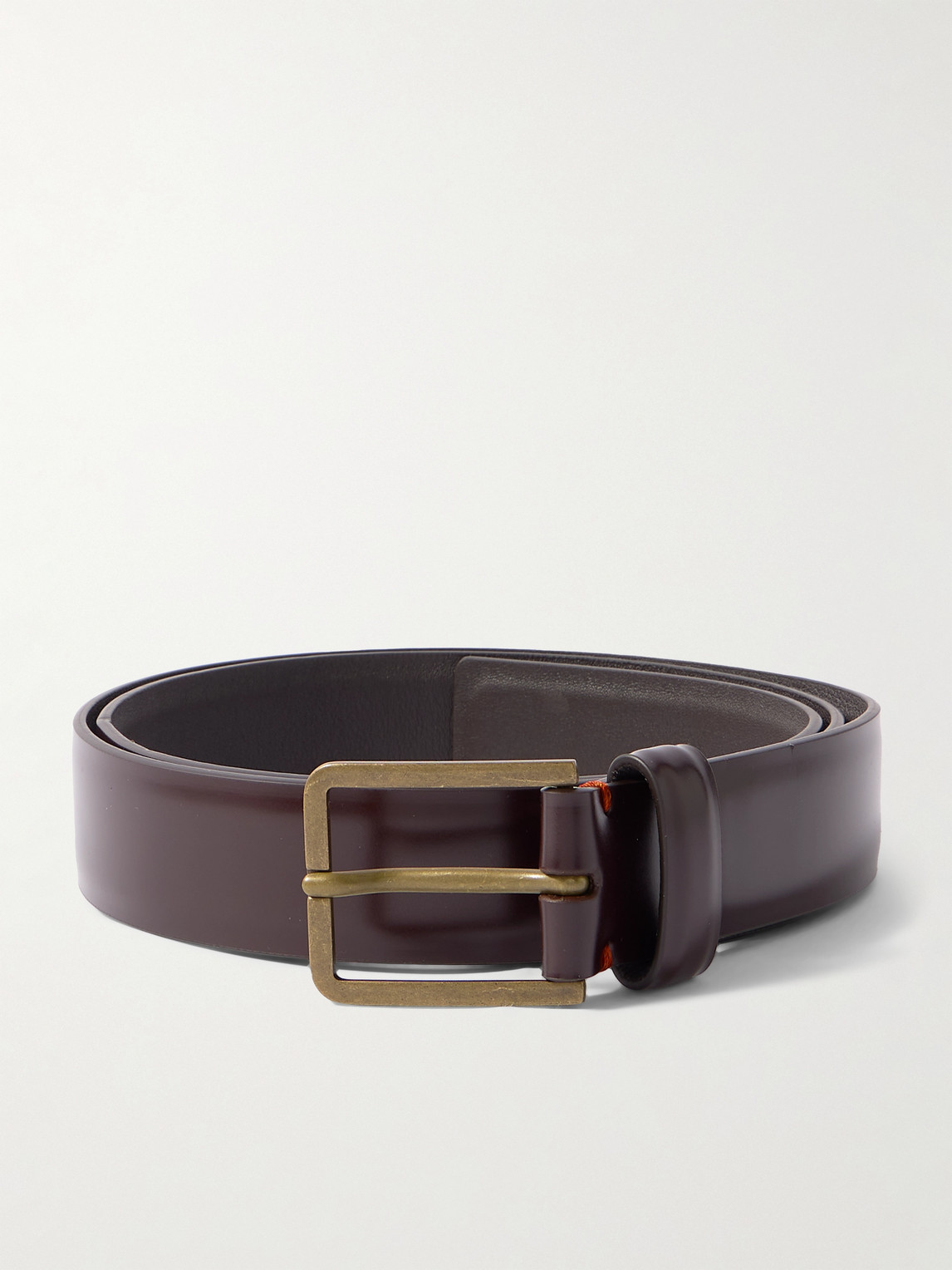 Loro Piana Rory 3cm Leather Belt In Brown