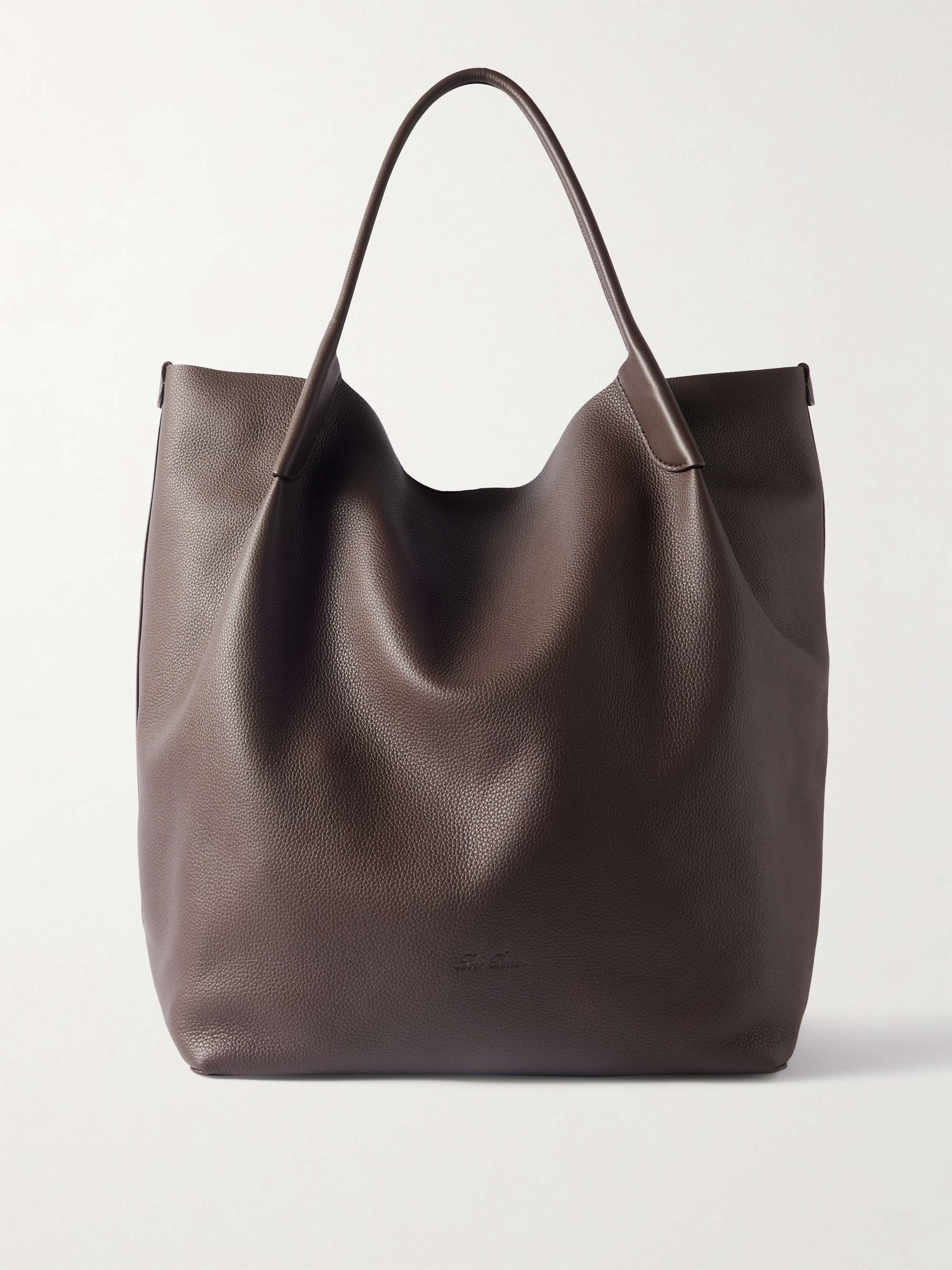 MM6 Maison Margiela All-Leather Tote Bag Blue Authentic