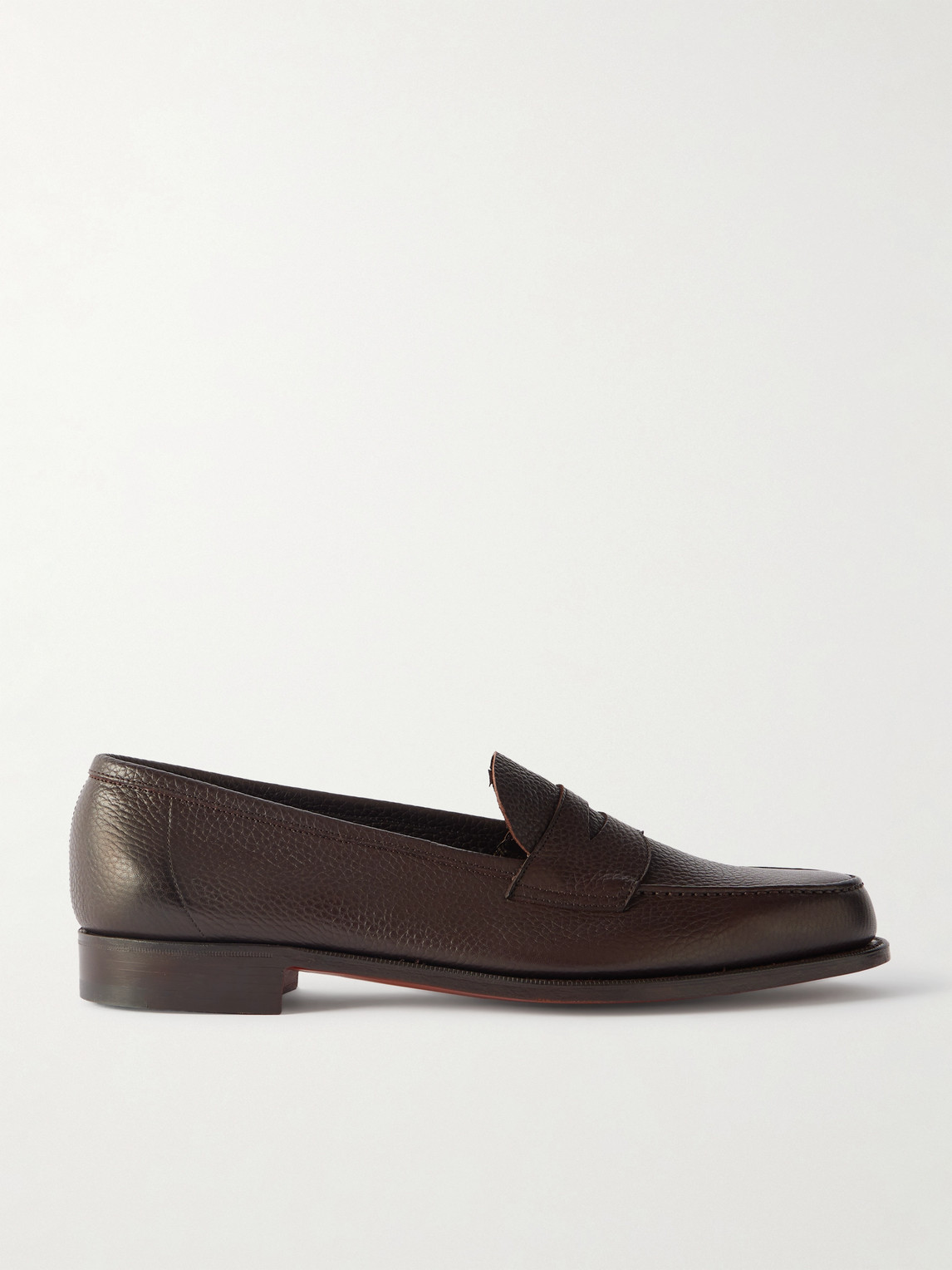 Edward Green Pimlico Full-grain Leather Penny Loafers In Multi
