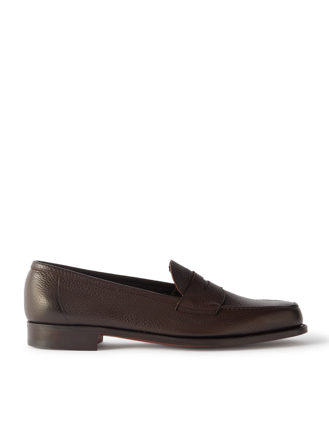 Edward Green Pimlico Full-grain Leather Penny Loafers