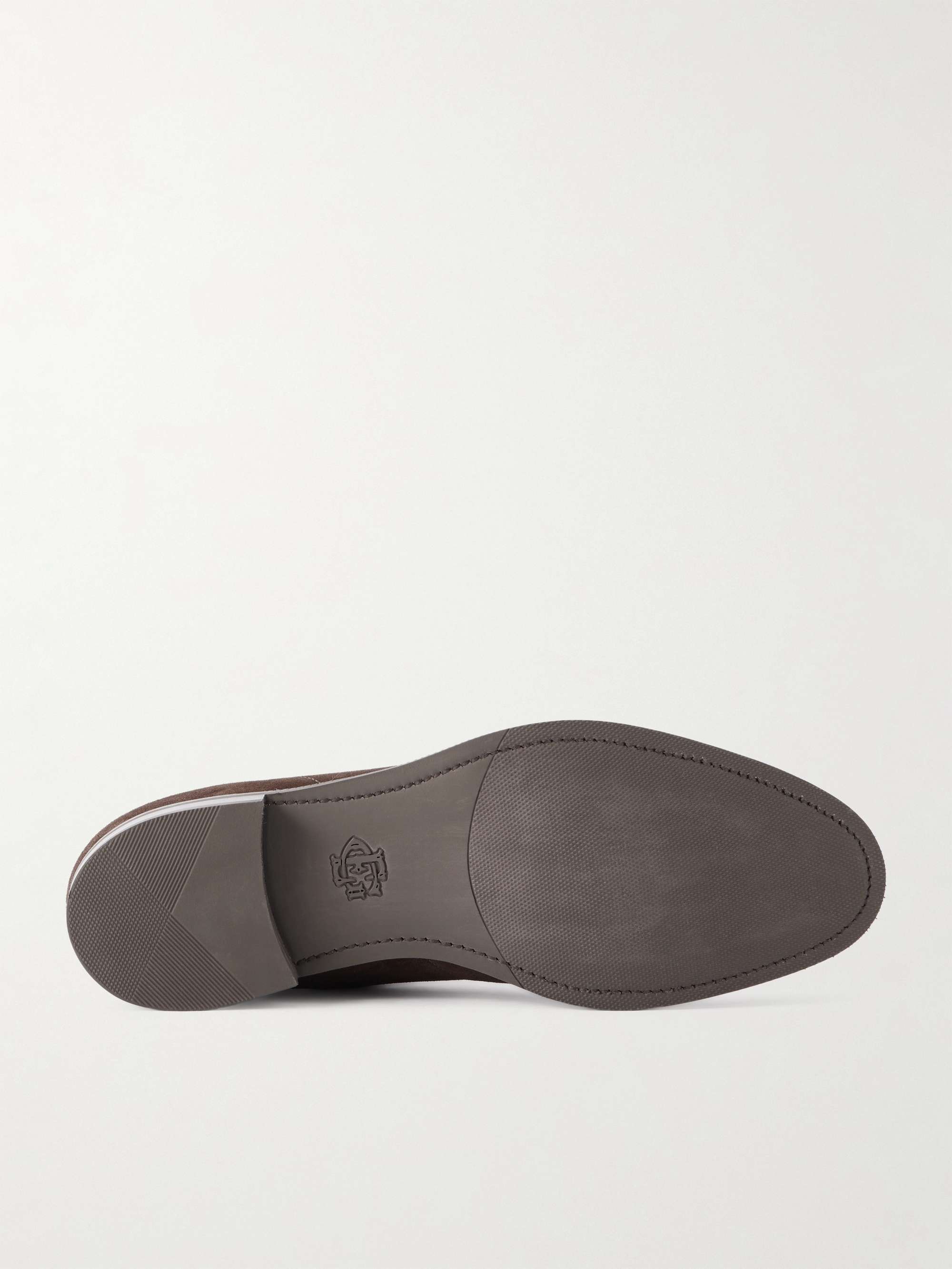 EDWARD GREEN Shanklin Suede Desert Boots