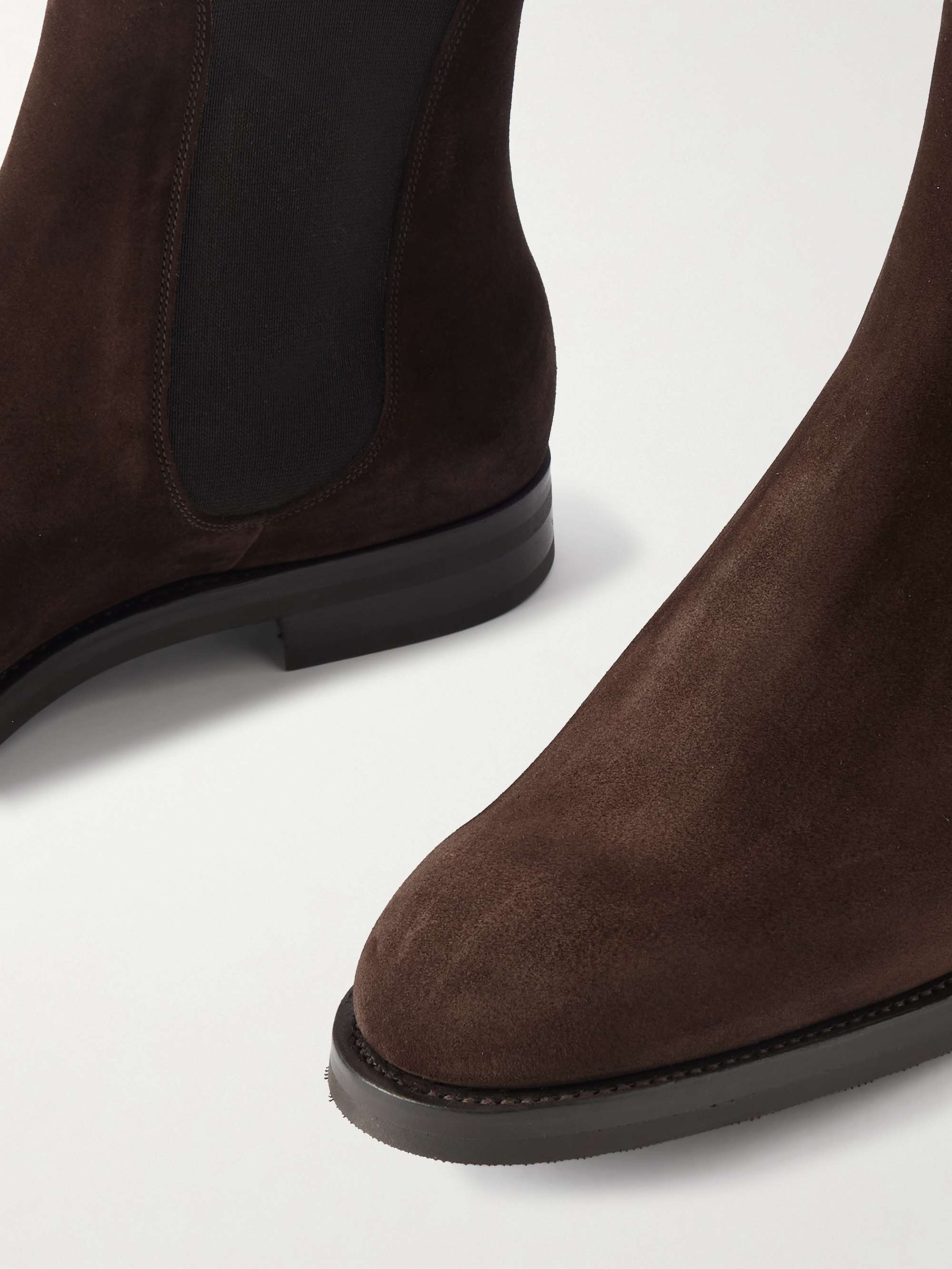 EDWARD GREEN Newmarket Leather Chelsea Boots