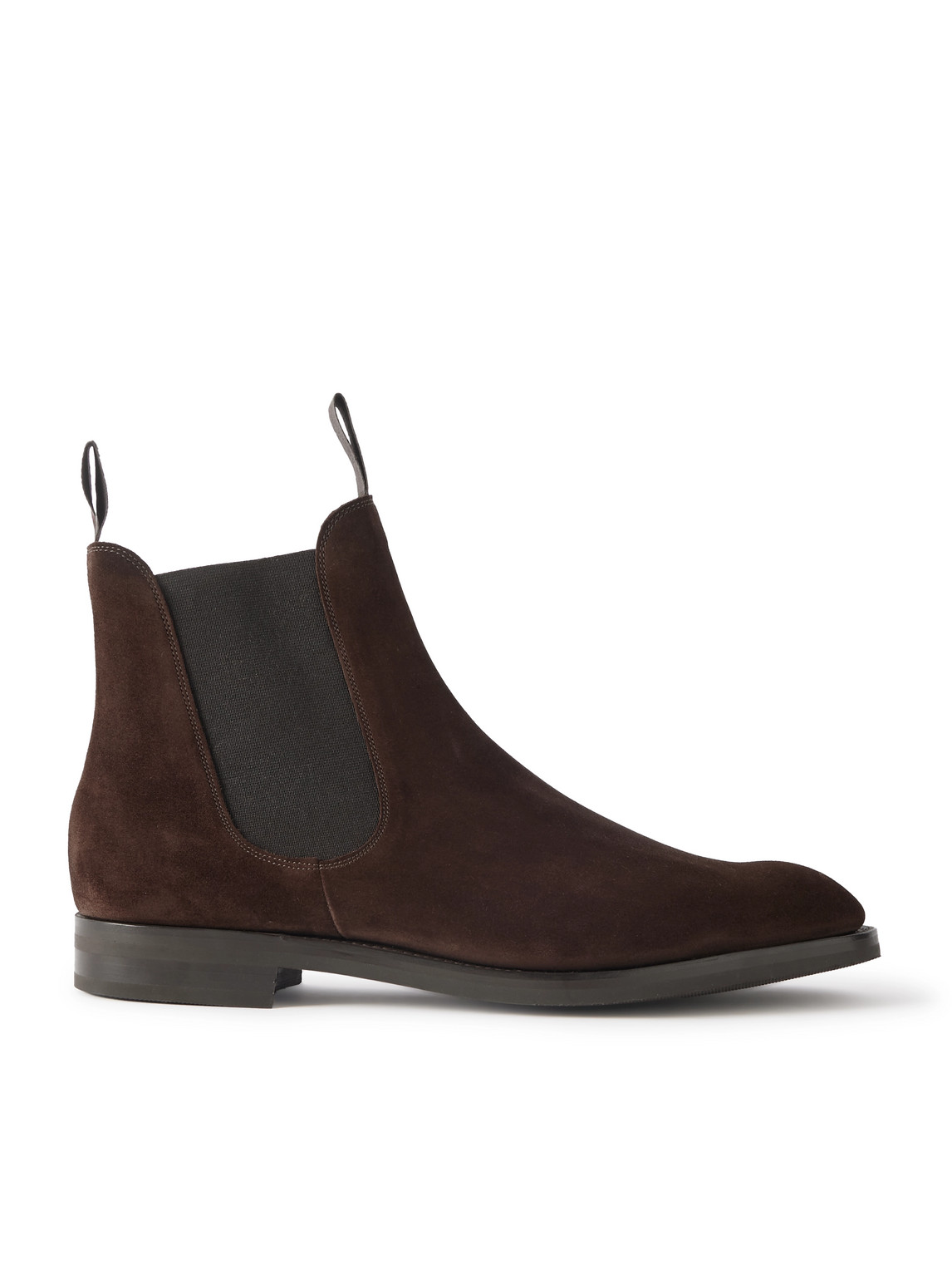 Edward Green Newmarket Suede Chelsea Boots