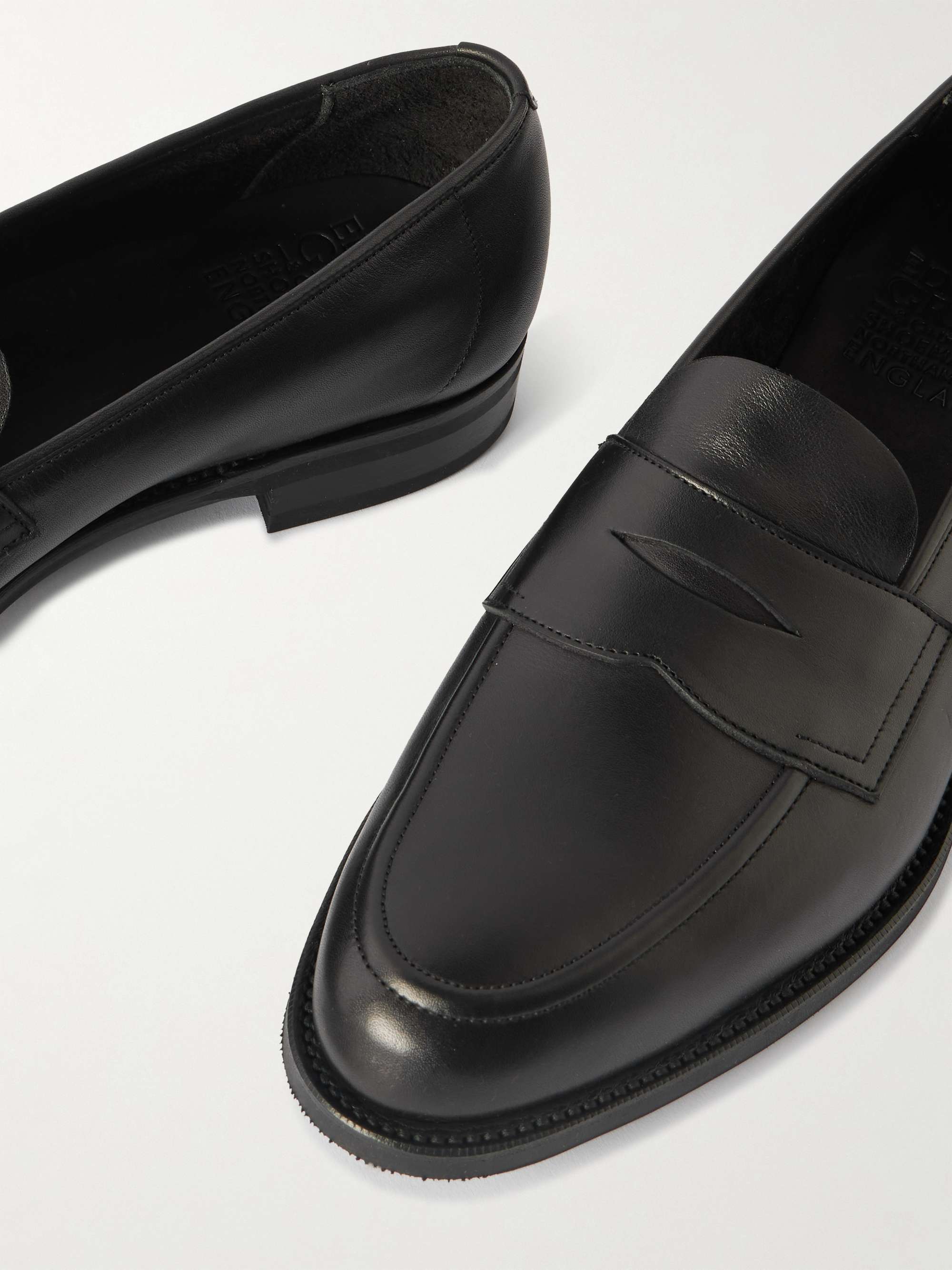 EDWARD GREEN Piccadilly Leather Penny Loafers