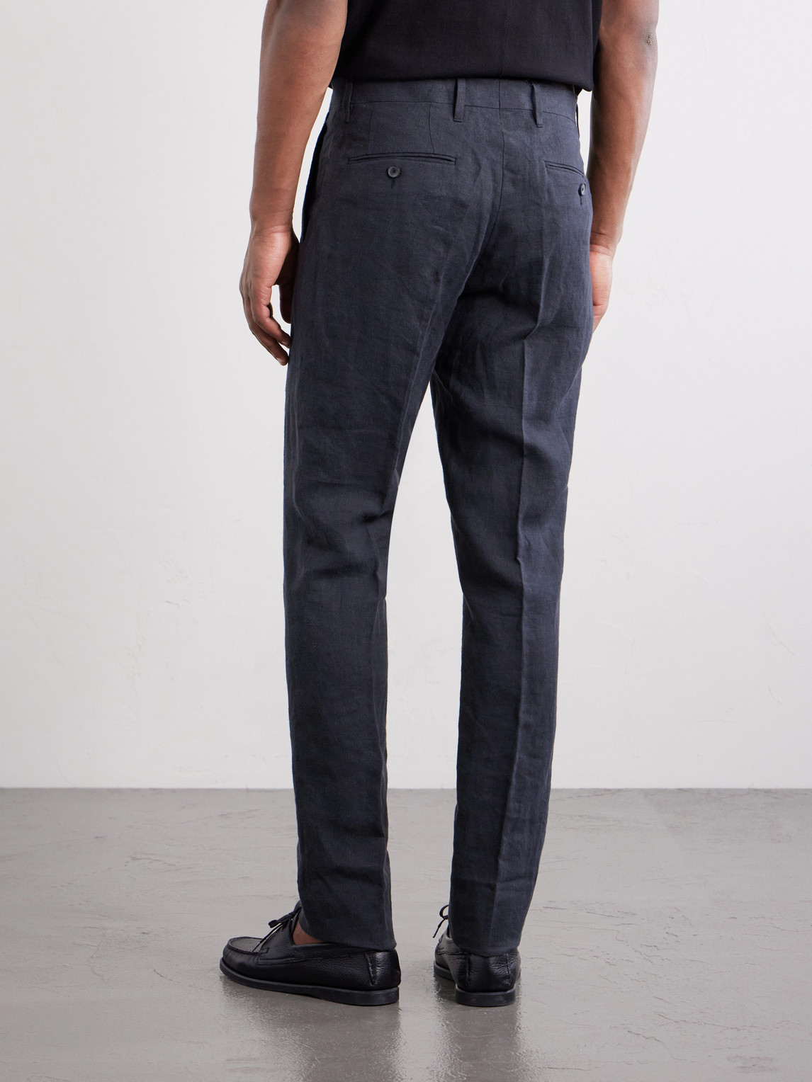  Mr P. - Phillip Slim-fit Linen Suit Trousers - Men - Gray - 28 