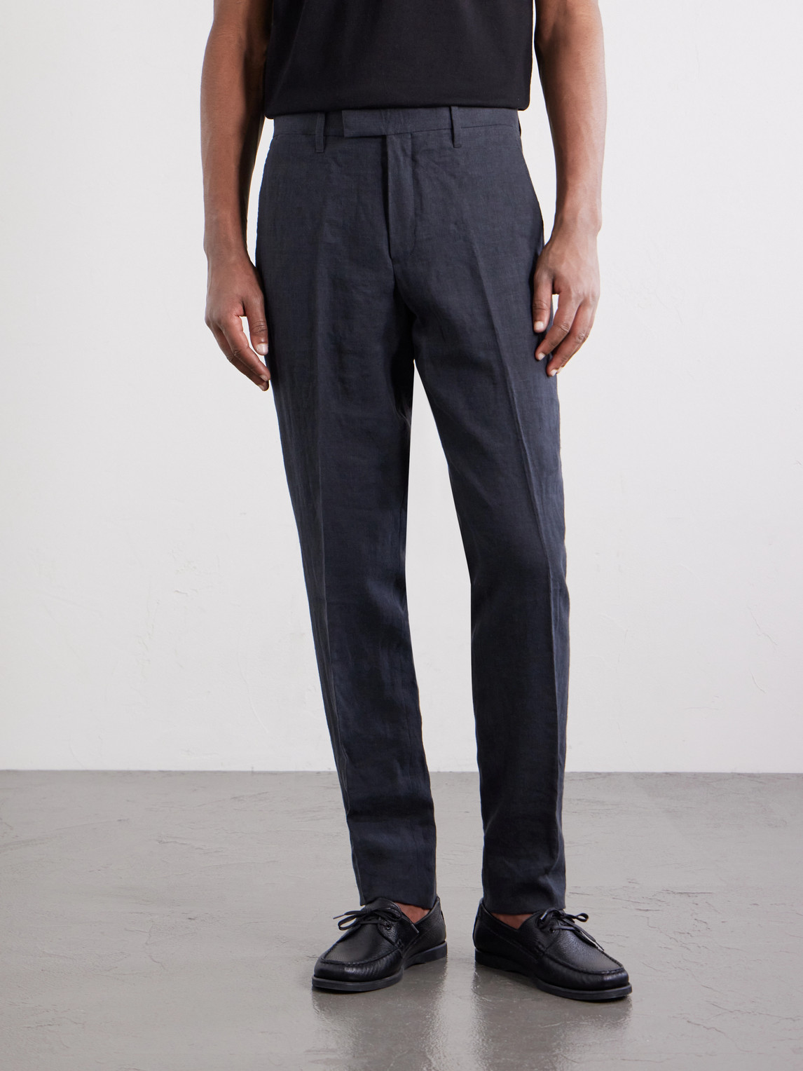  Mr P. - Phillip Slim-fit Linen Suit Trousers - Men - Gray - 28 