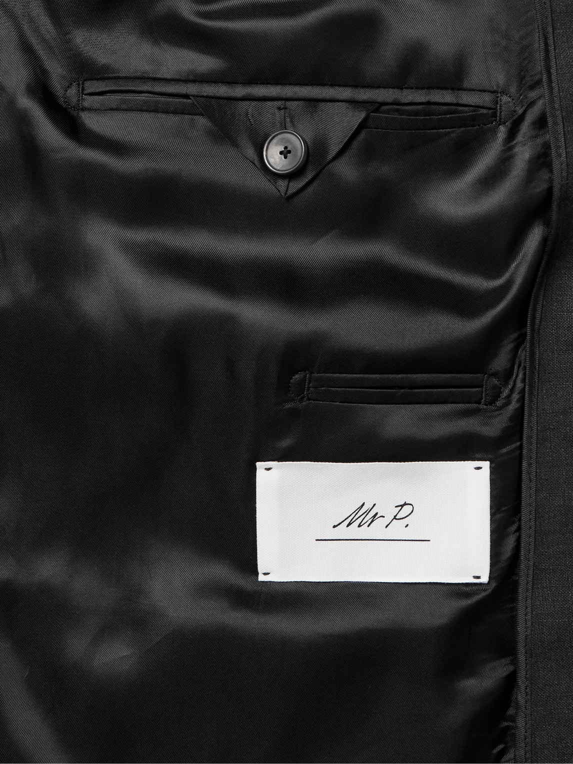 Mr P. - Regular-Fit Linen Suit Jacket