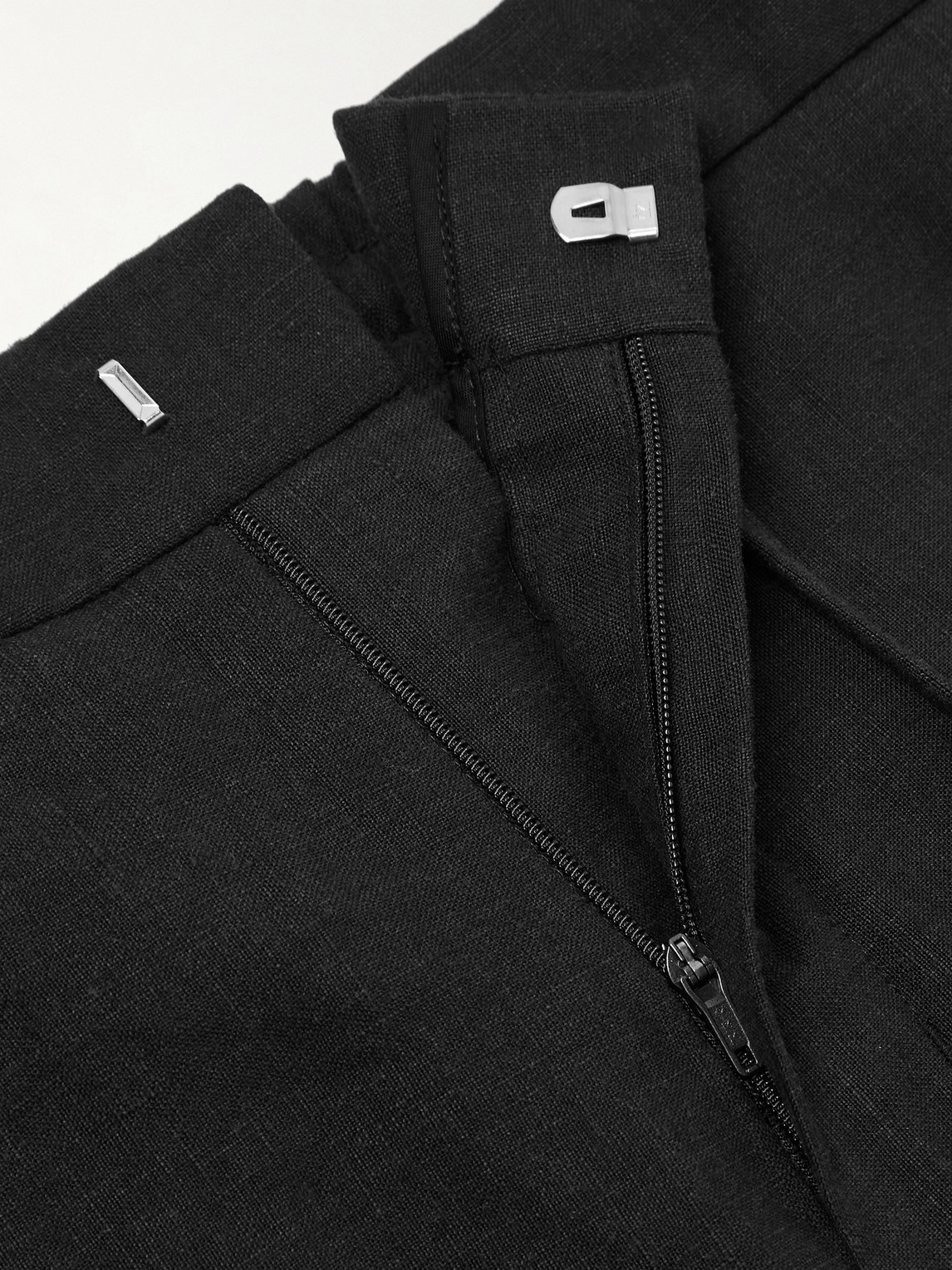 Mr P. - James Straight-Leg Linen Drawstring Trousers