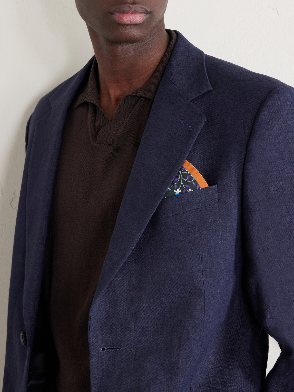 Mr P. - Slim-Fit Linen Suit Jacket