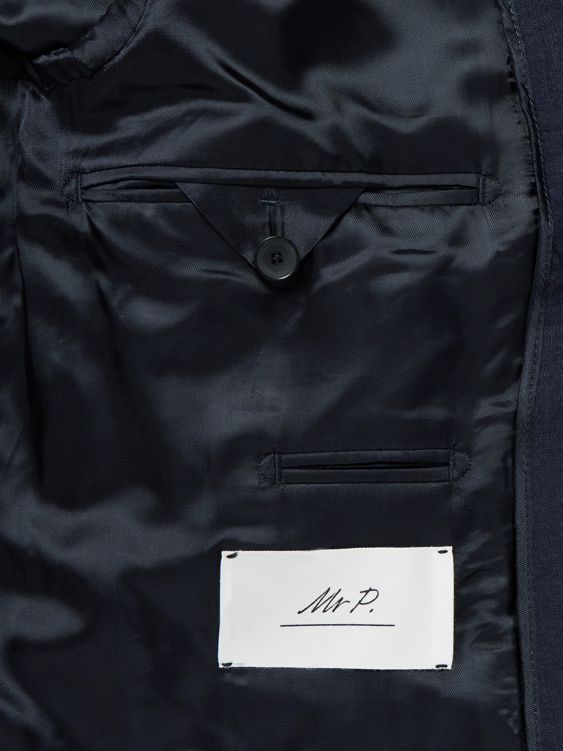 Mr P. - Slim-Fit Linen Suit Jacket