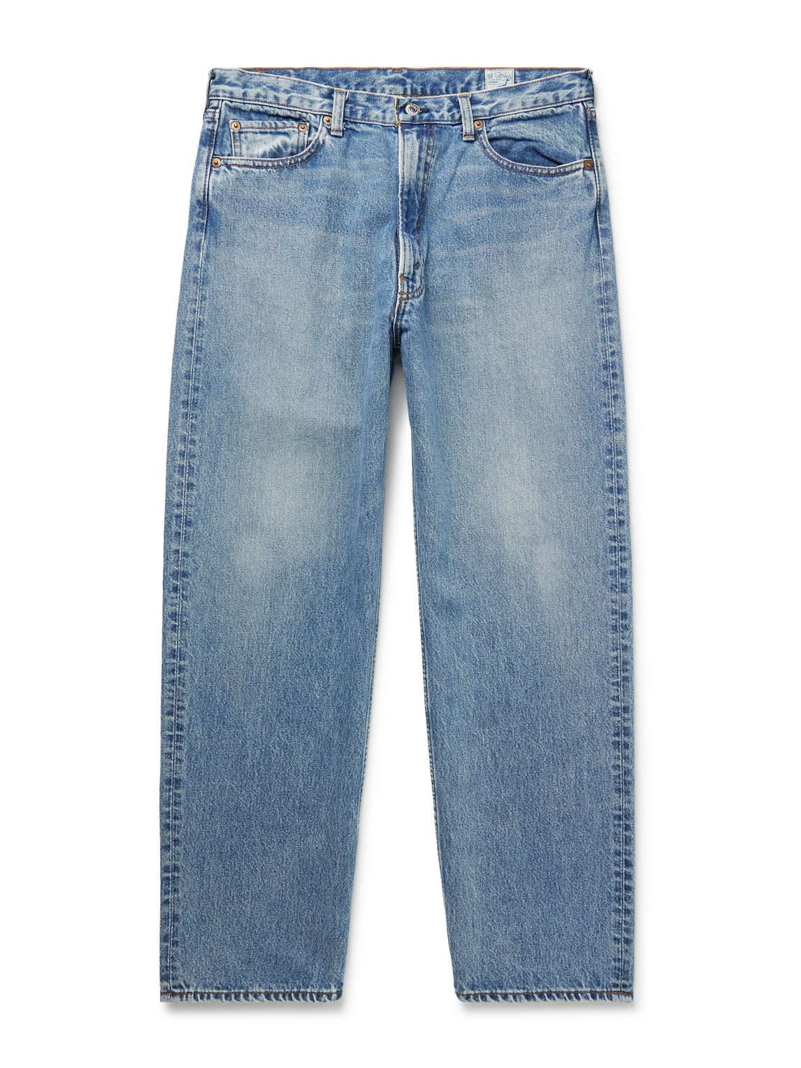 Orslow 101 Straight-leg Jeans In Blue
