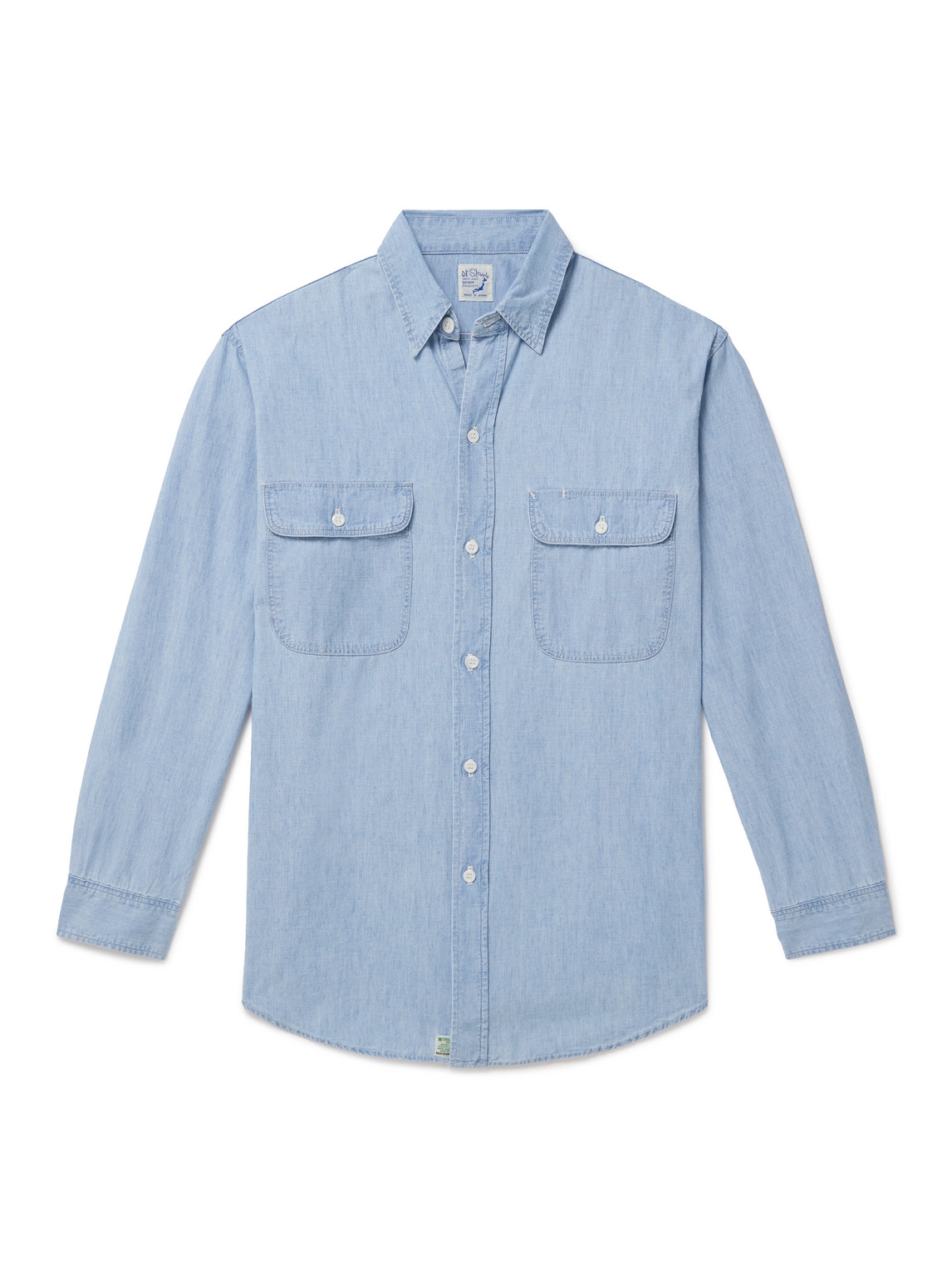 Orslow Cotton-chambray Shirt