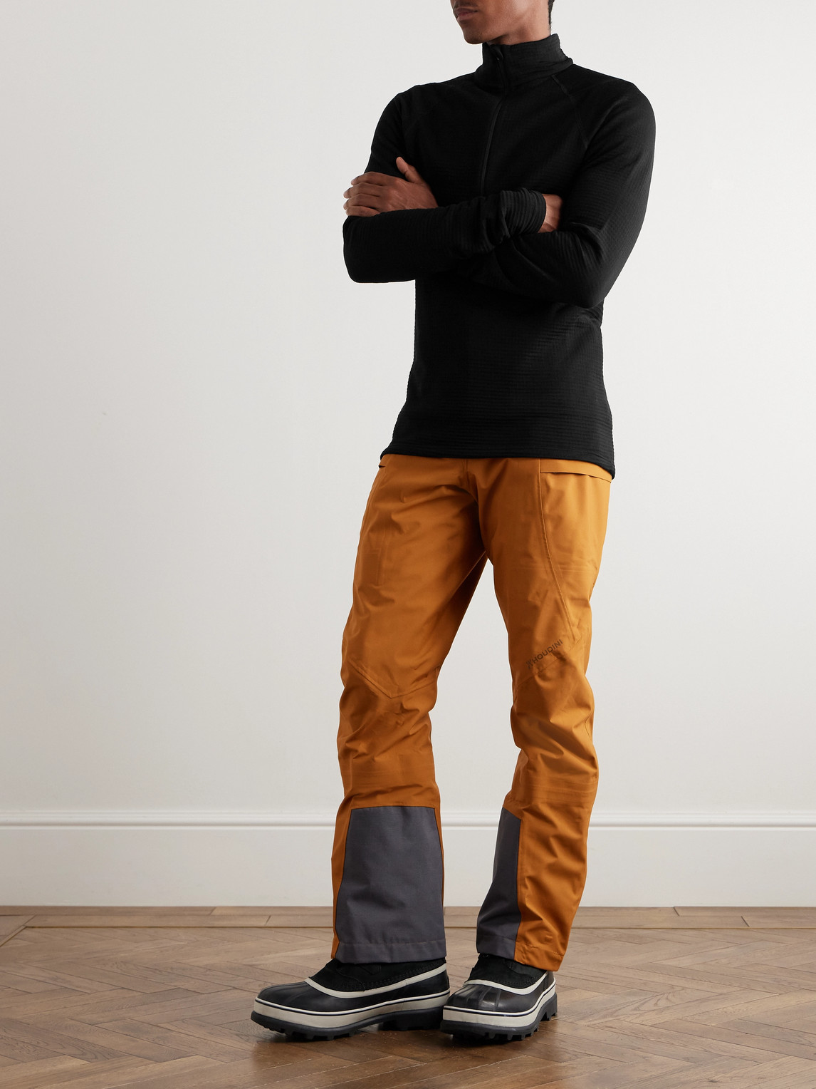 Desoli Solid Merino™ Half-Zip Ski Base Layer — 2