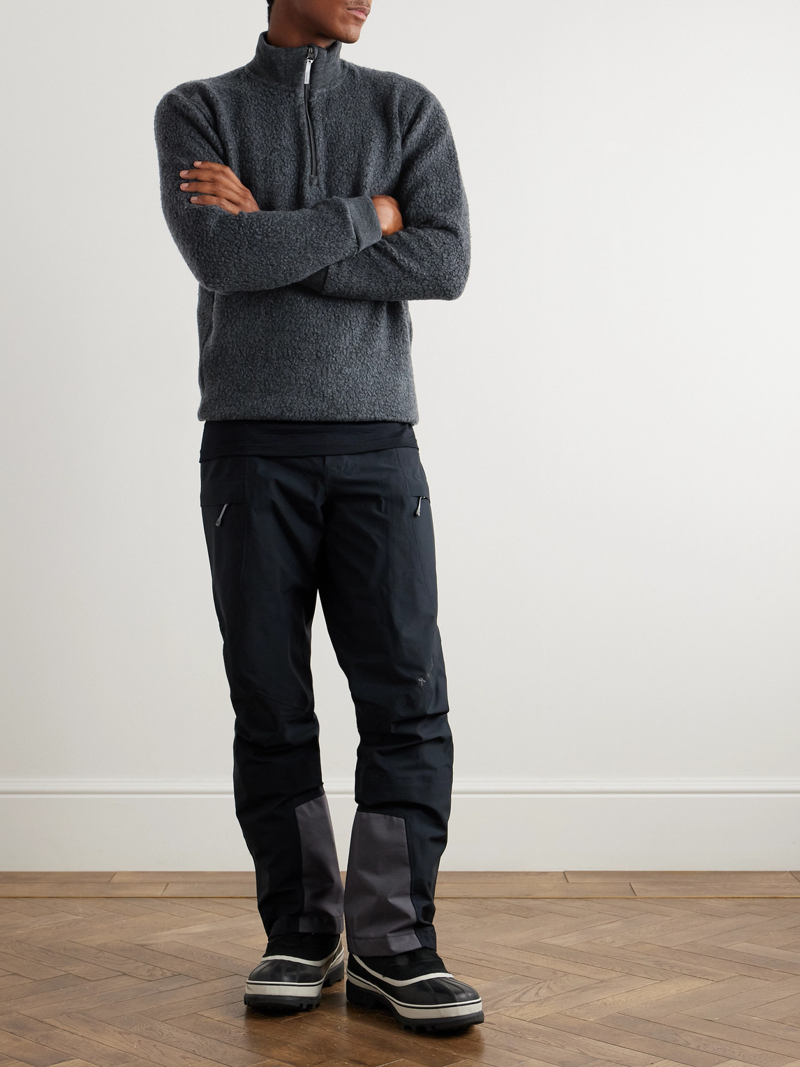 Alto Woolly Treemerino™ Fleece Half-Zip Ski Mid-Layer — 2